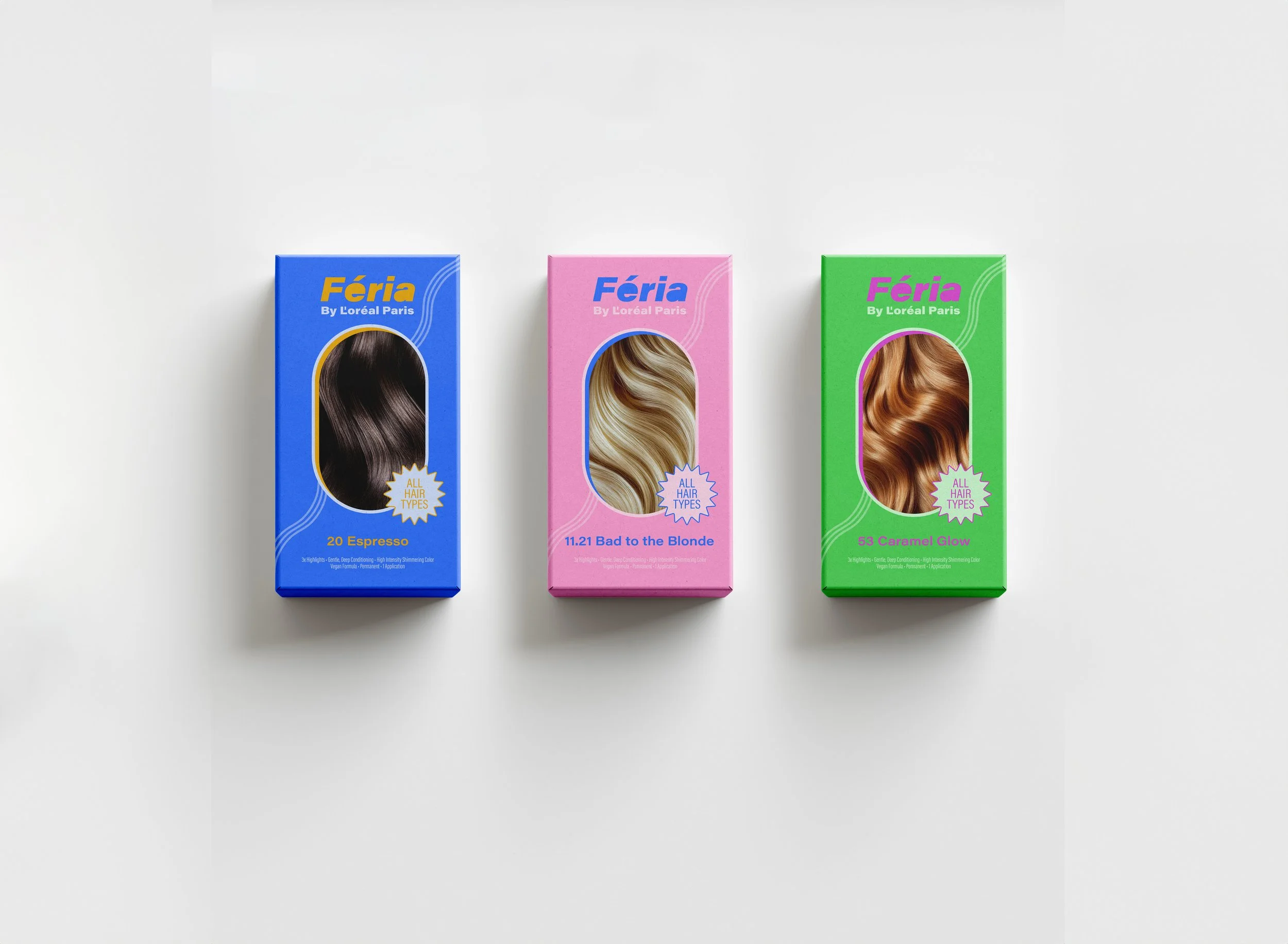 Féria by L’Oréal Package Redesign