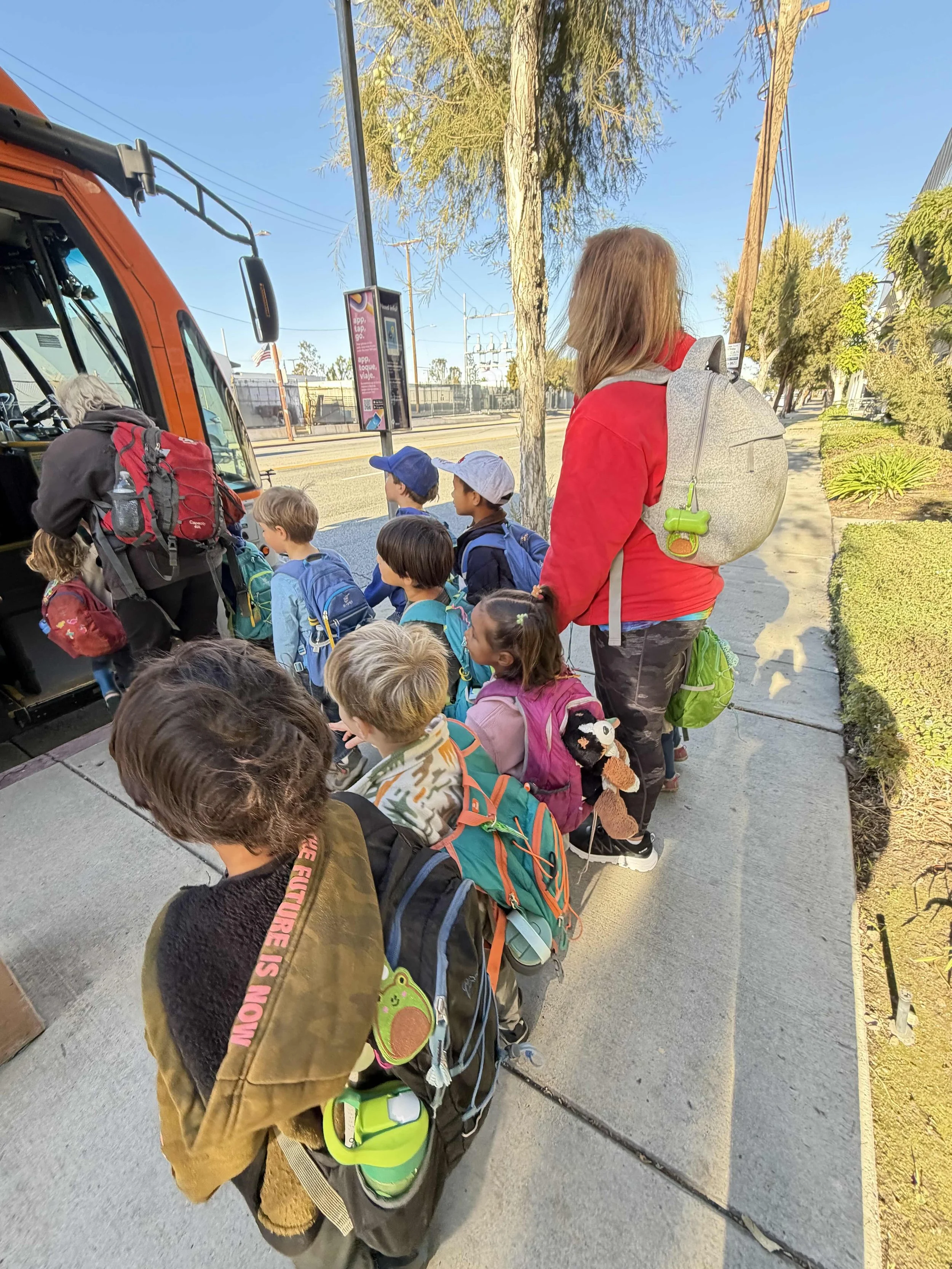 field trip on the bus