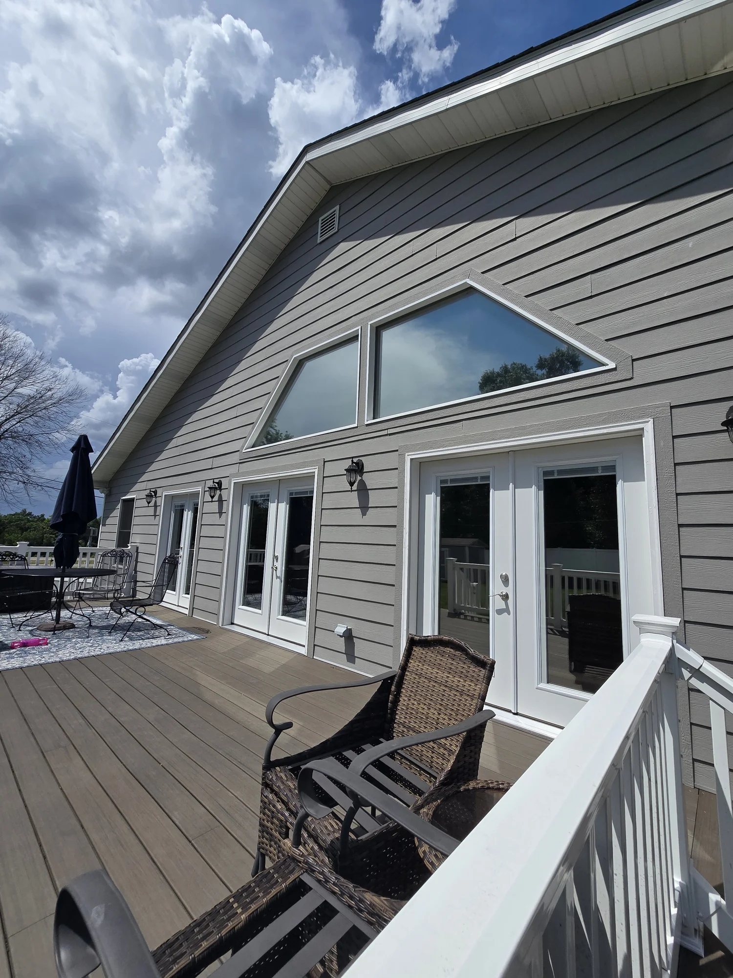 Residential window tint project by Talley