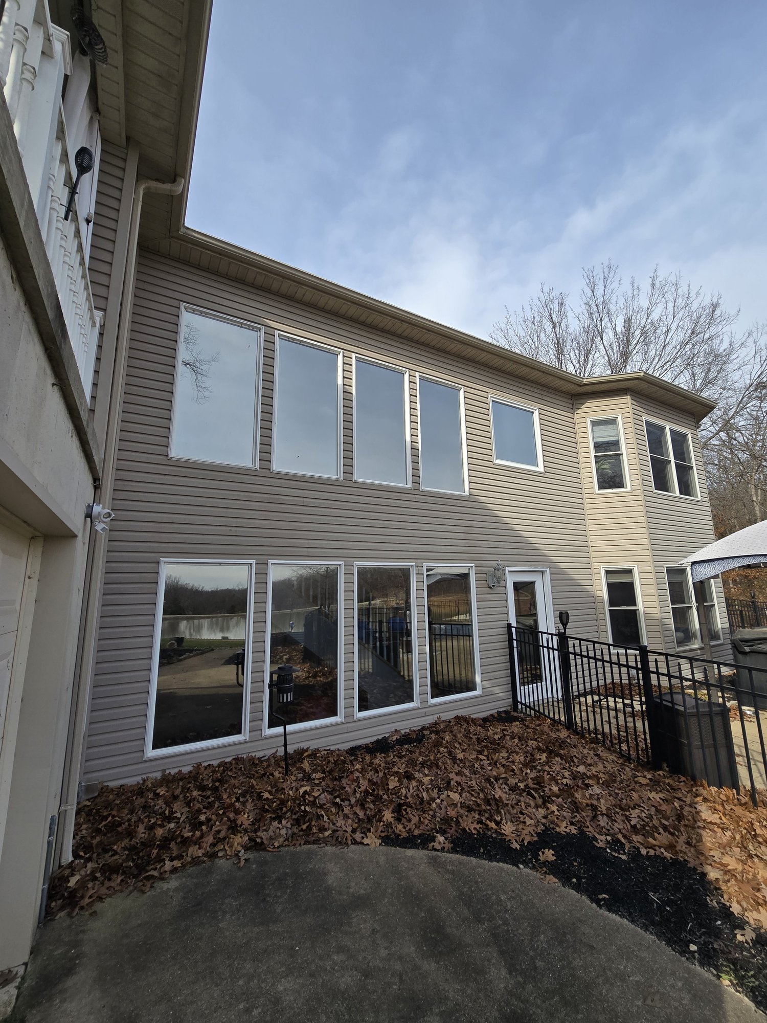 Large home window tint project