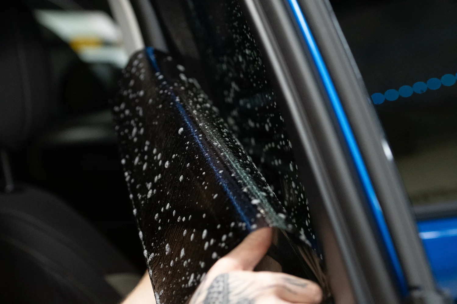 Talley automotive window tint installation
