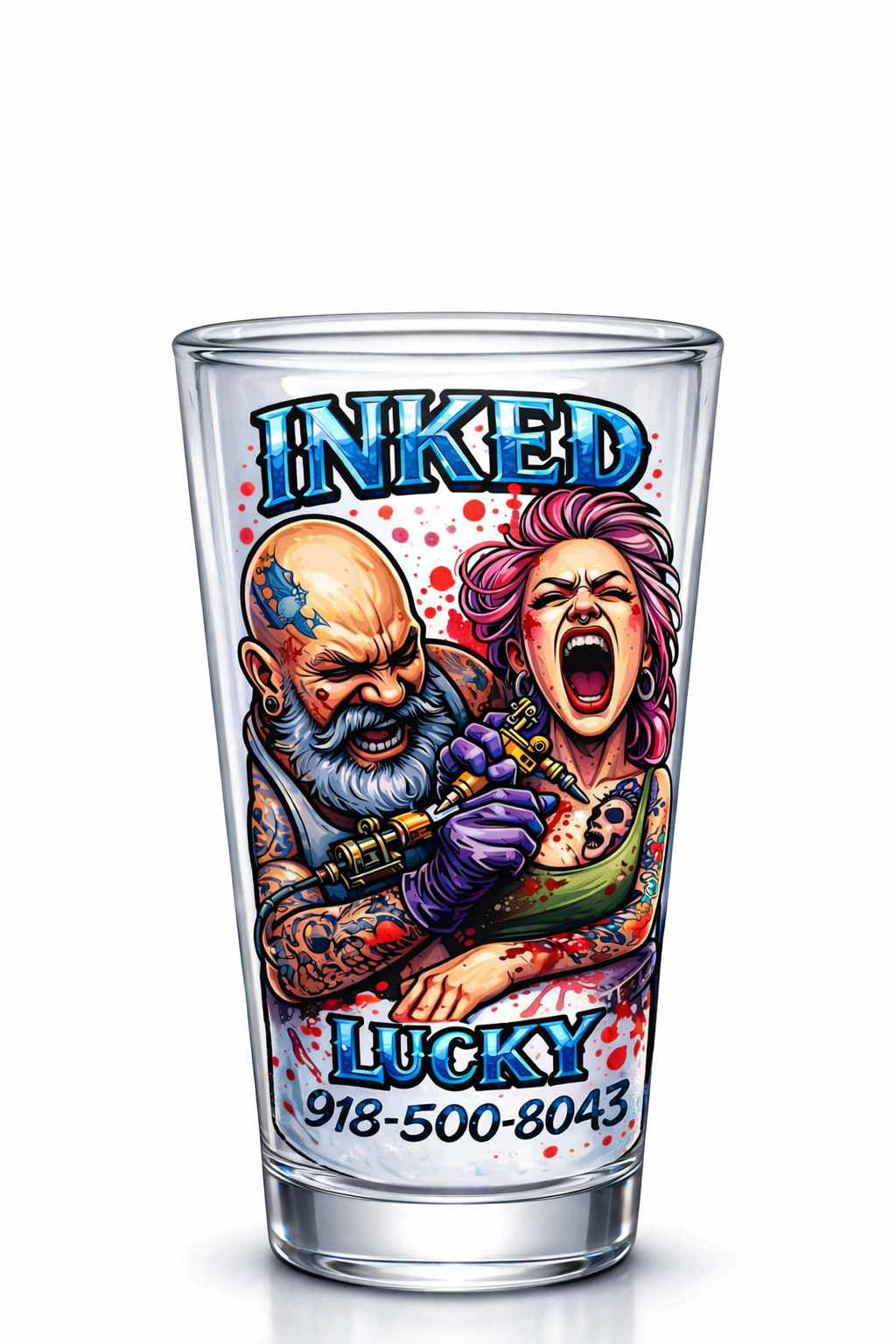 Ink Slingerz Studio Series Shot Glasses