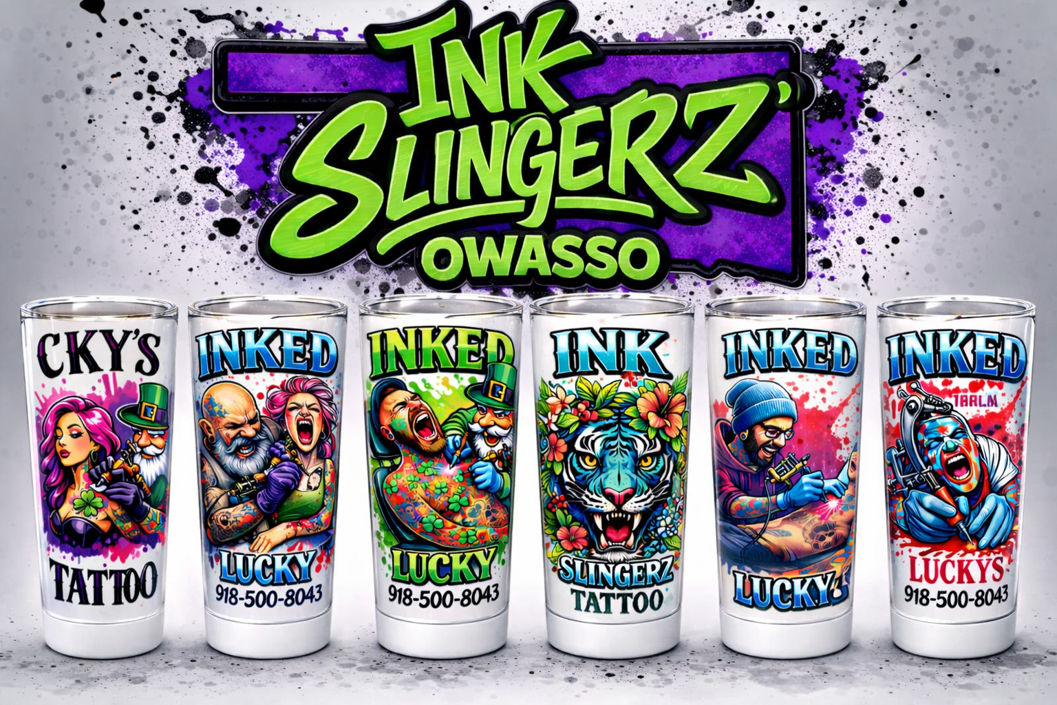 Ink Slingerz Studio Series Tumbler