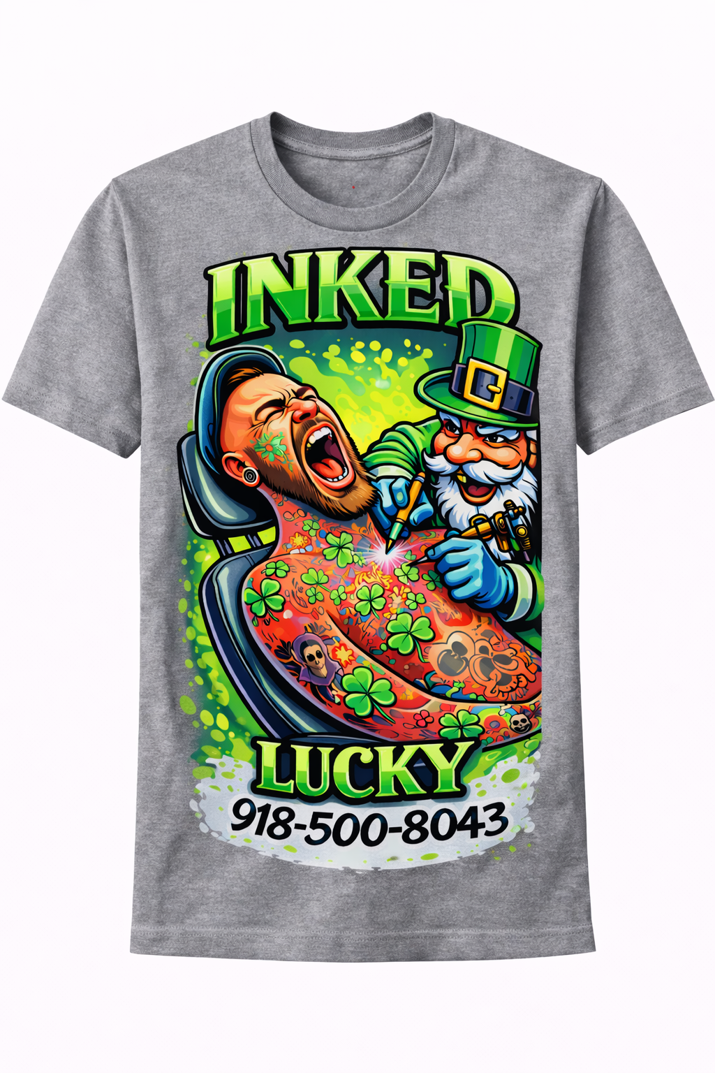 Ink Slingerz Tattoo Studio Series T-Shirts