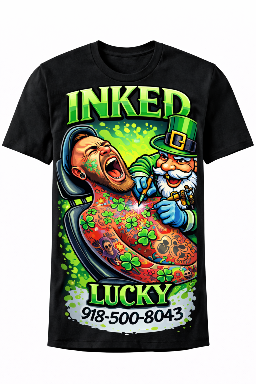 Ink Slingerz Tattoo Studio Series T-Shirts