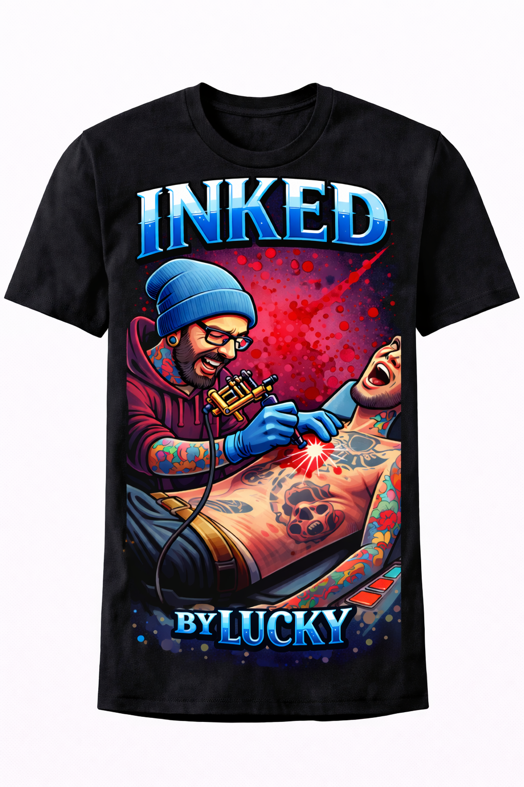 Ink Slingerz Tattoo Studio Series T-Shirts
