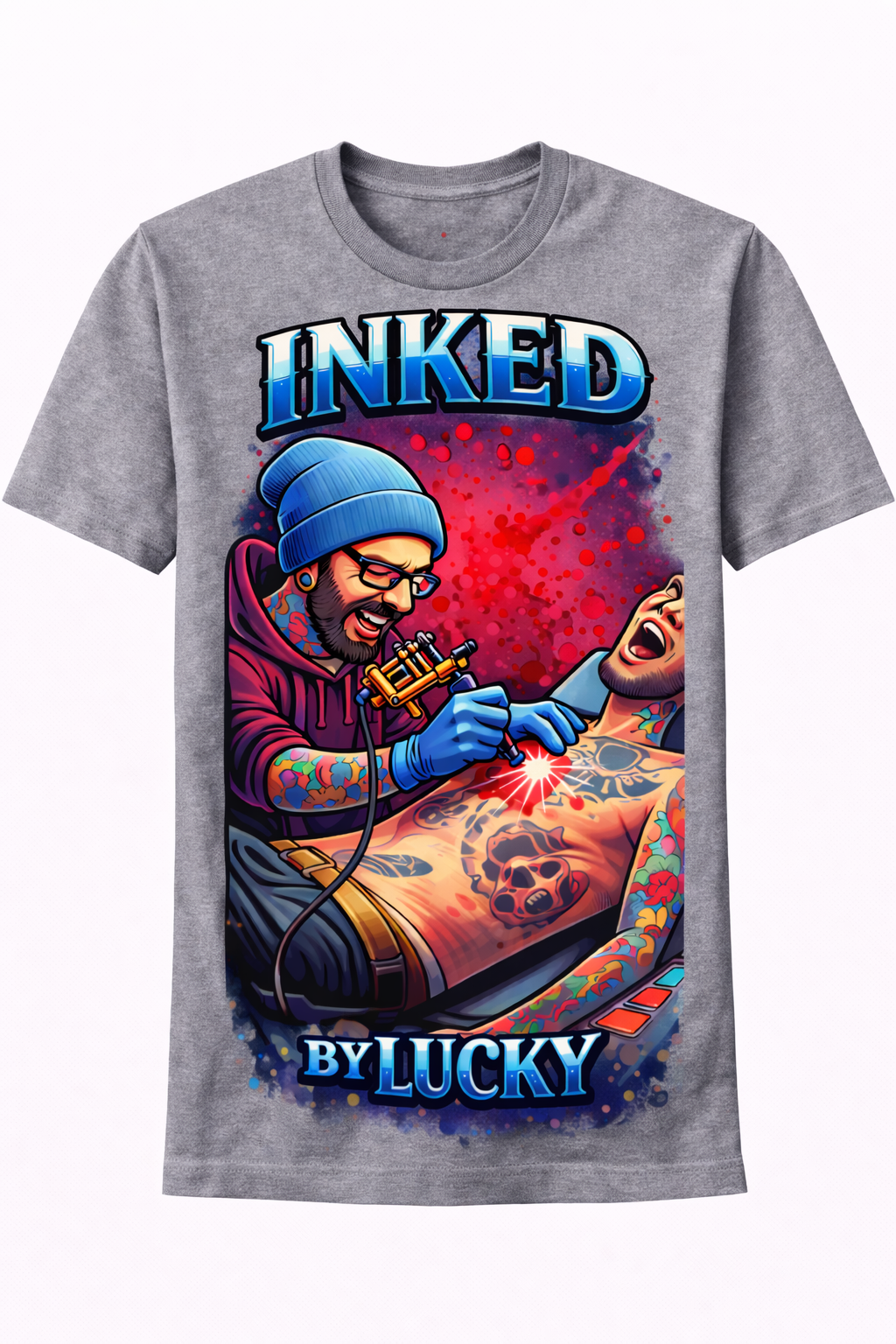 Ink Slingerz Tattoo Studio Series T-Shirts