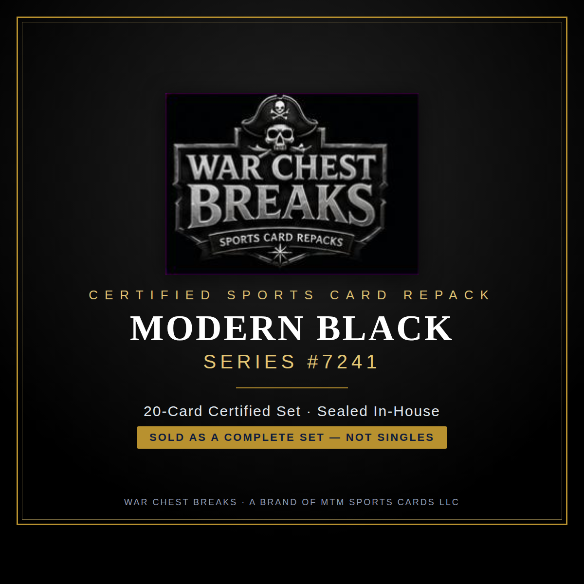 War Chest Breaks — Modern Black Series #7241