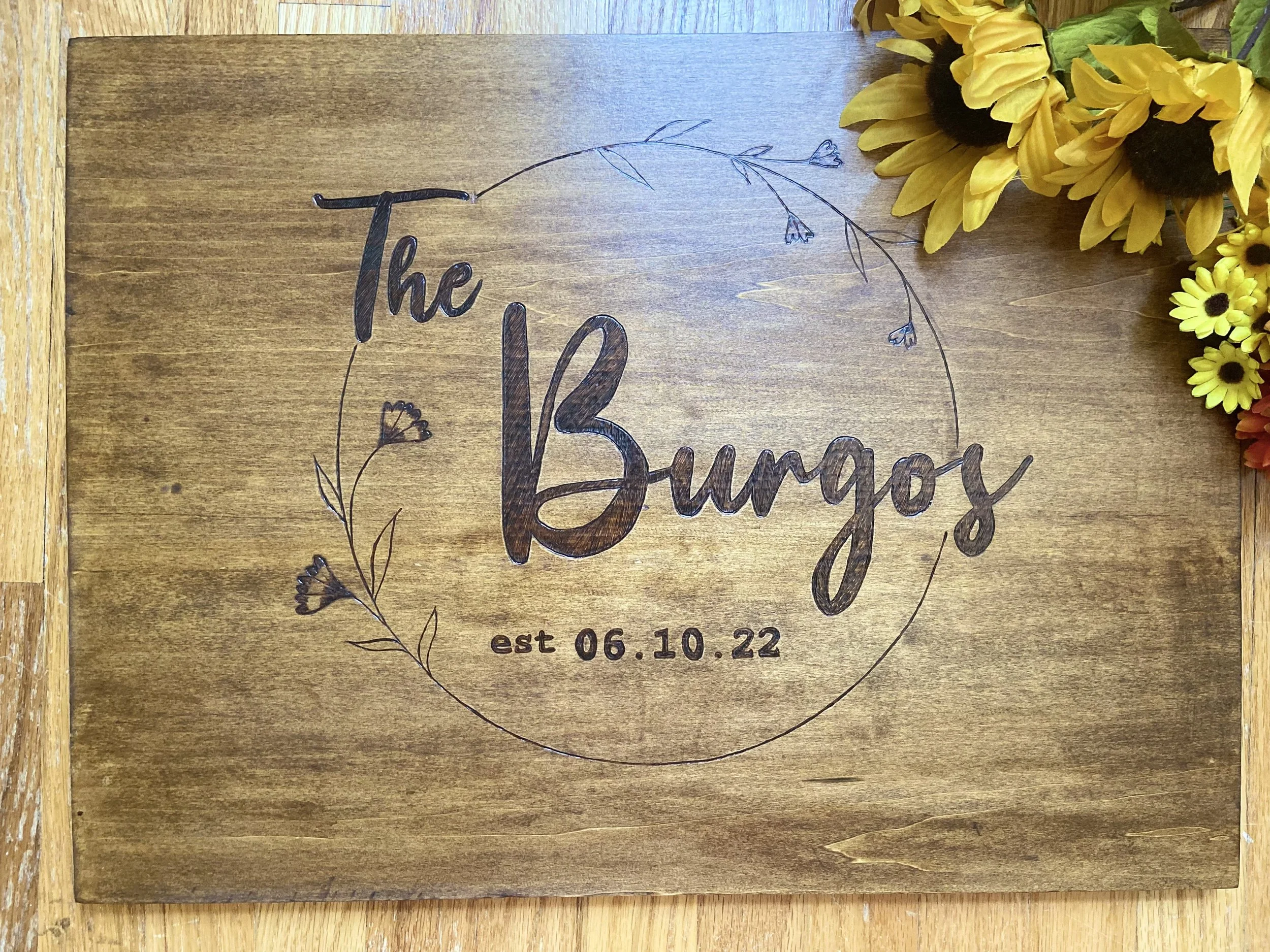 LARGE CUSTOM CELEBRATORY PIECE