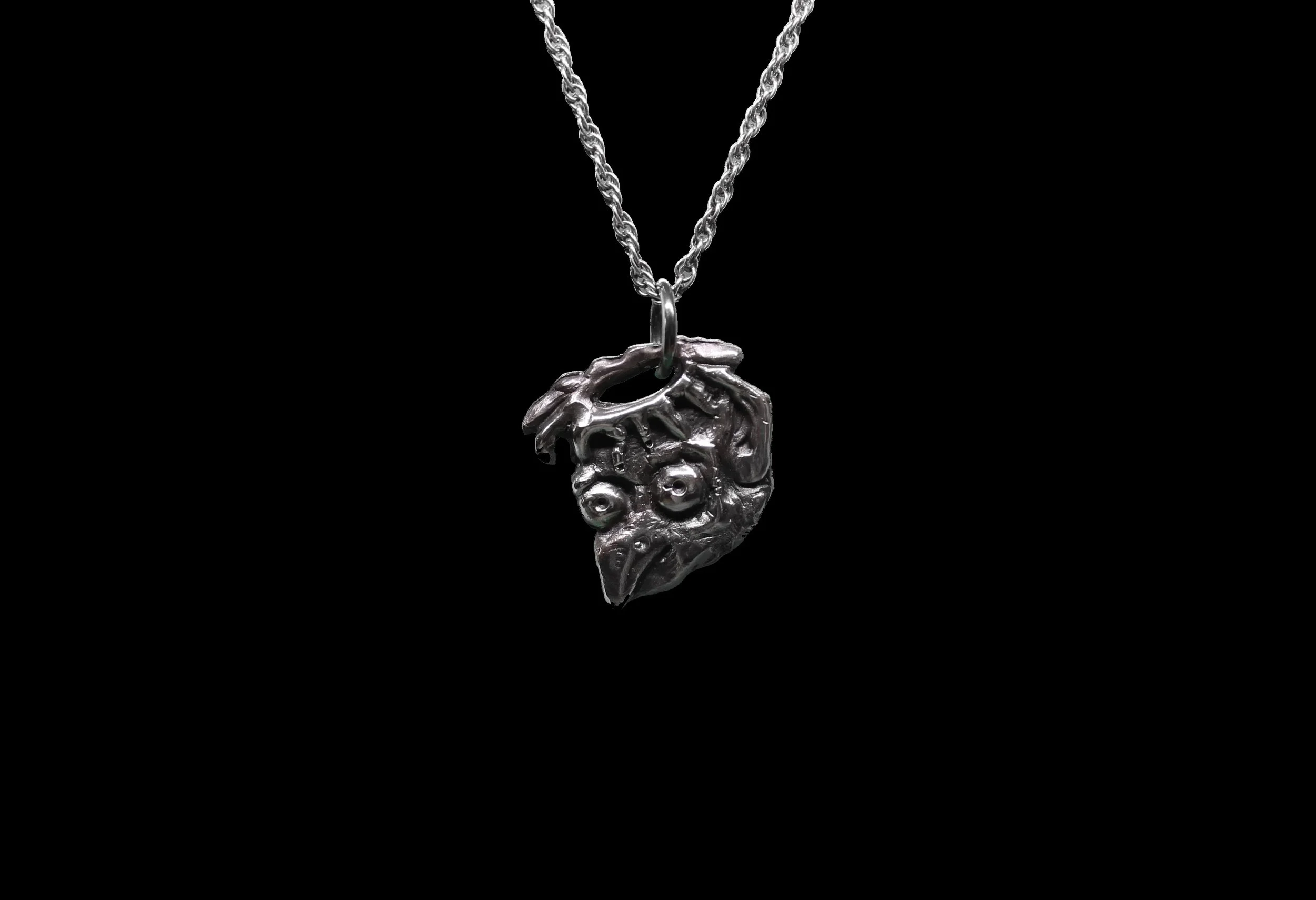 Silver Kappa Pendant
