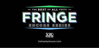 Promotional graphic for the TV series 'Freaks and Geeks Encore Series' by SoHo Playhouse.