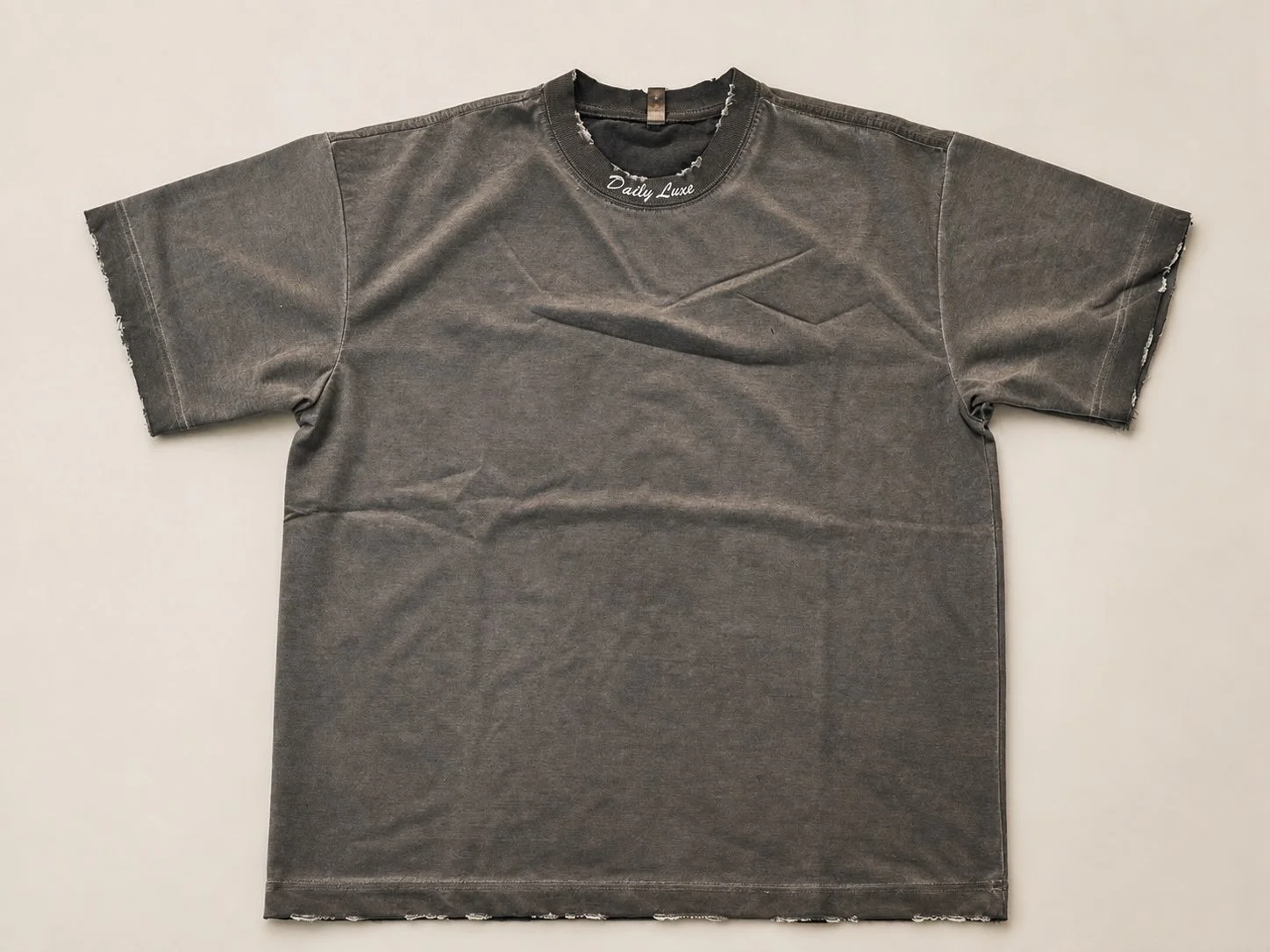 Daily Vintage-Washed Oversized T-shirt