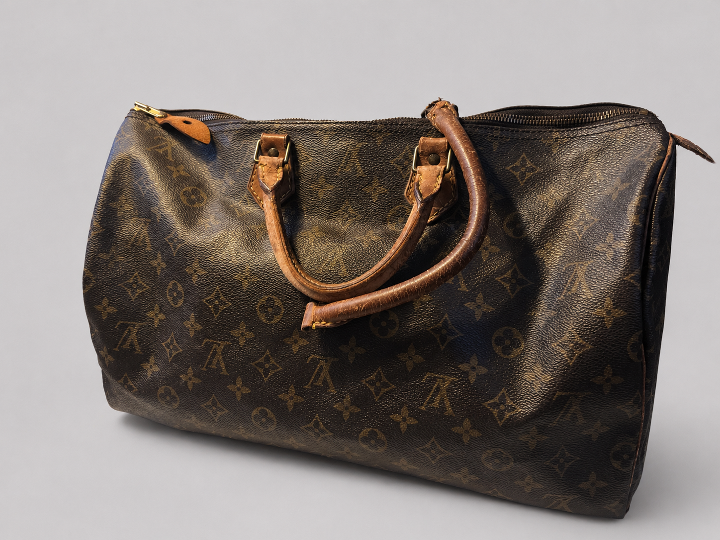 Restored vintage Louis Vuitton Speedy 30
