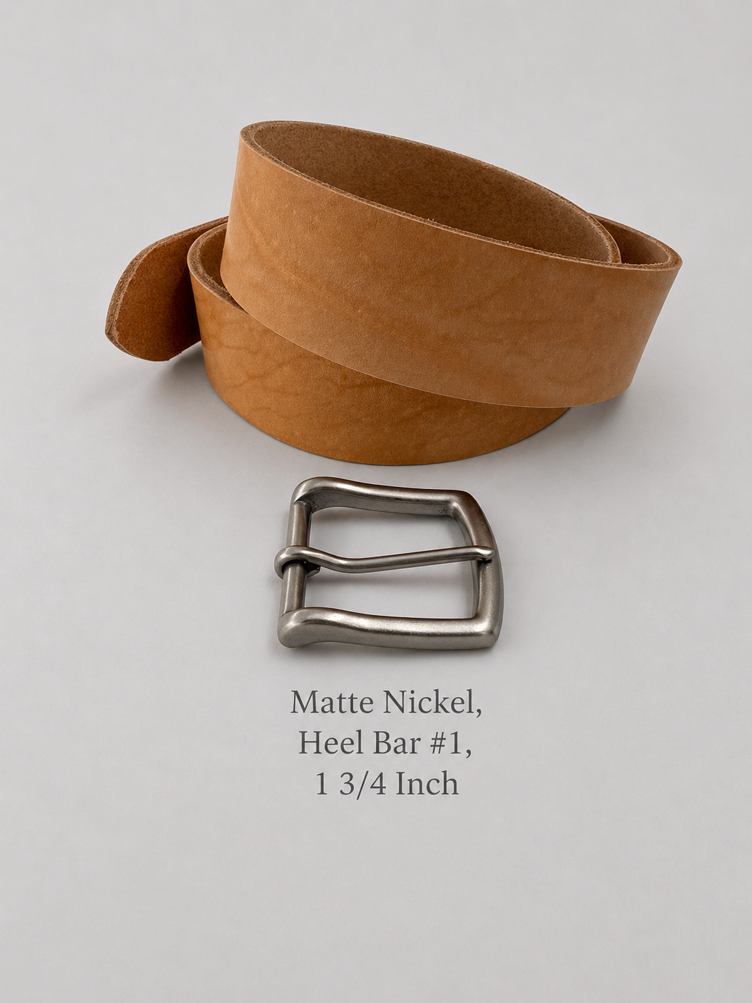 Vegetable Tanned Leather Belt