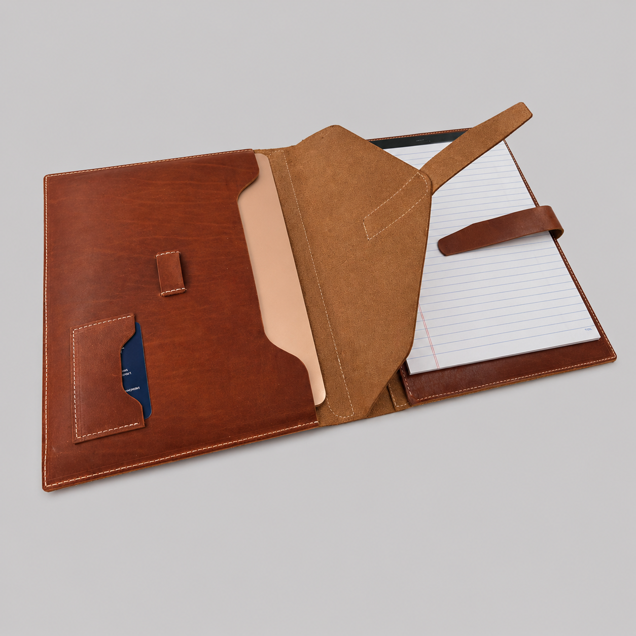 Vegetable Tanned Leather Folio