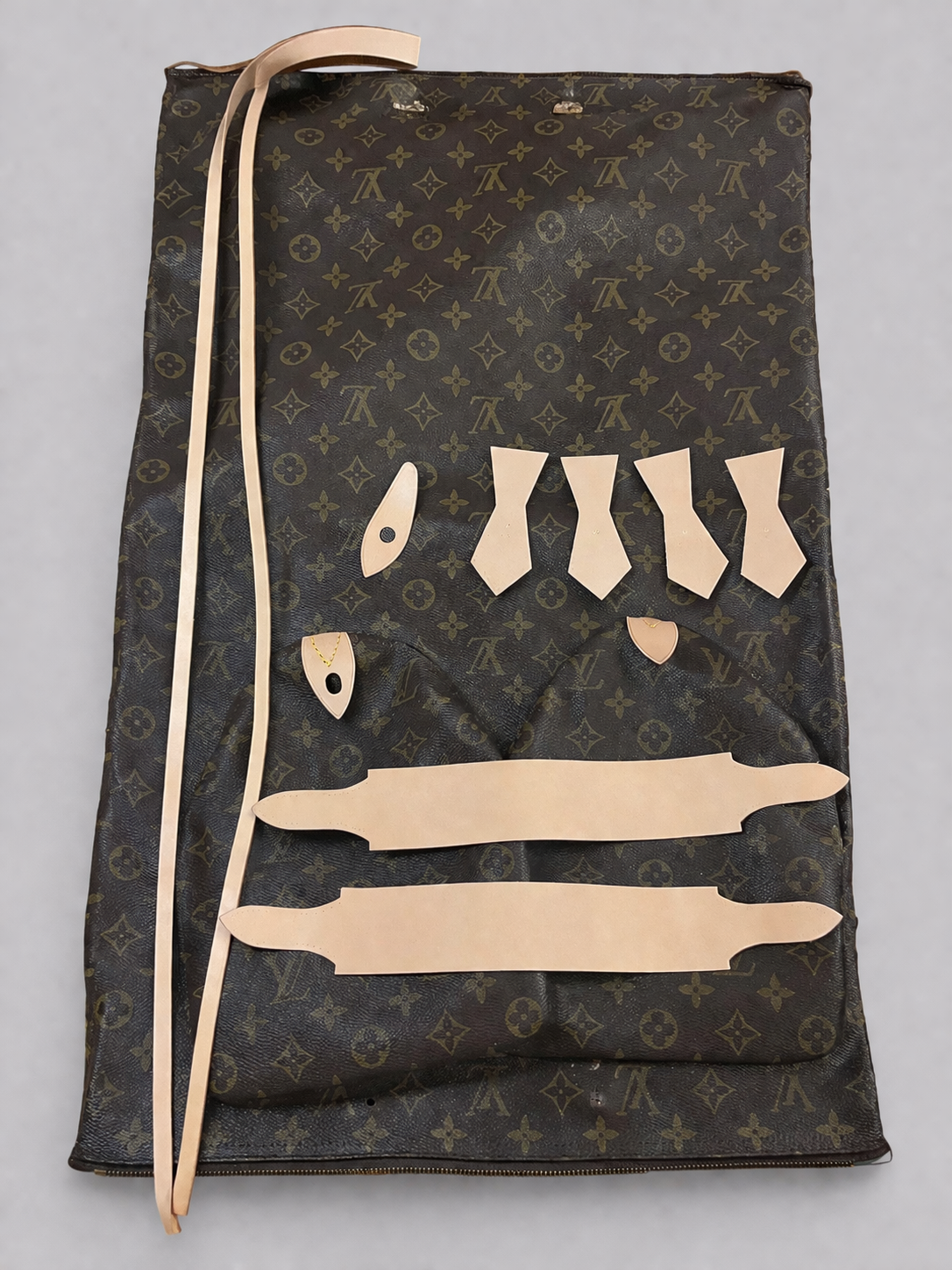 During Restoration of Louis Vuitton Speedy 30