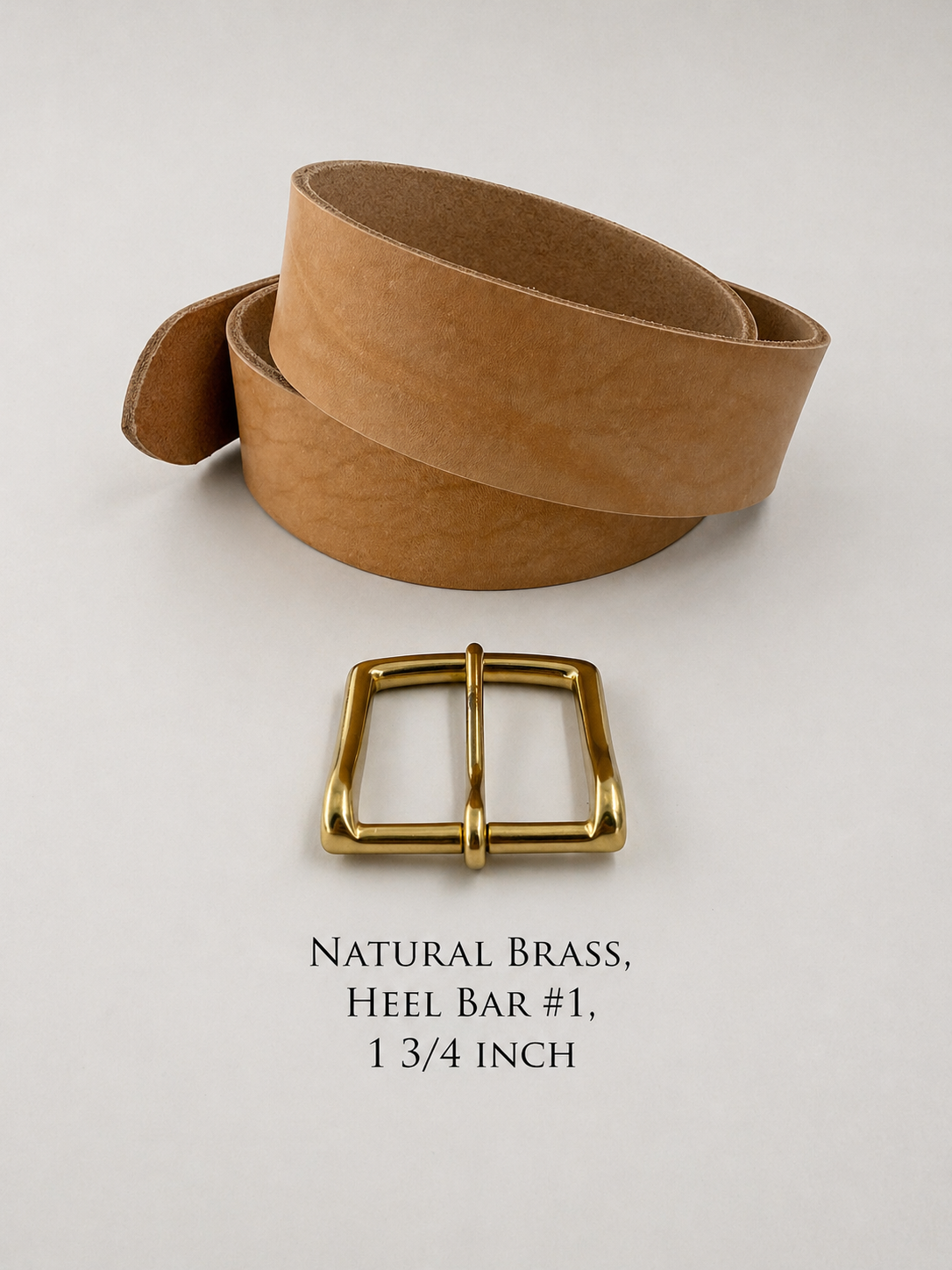 Vegetable Tanned Leather Belt