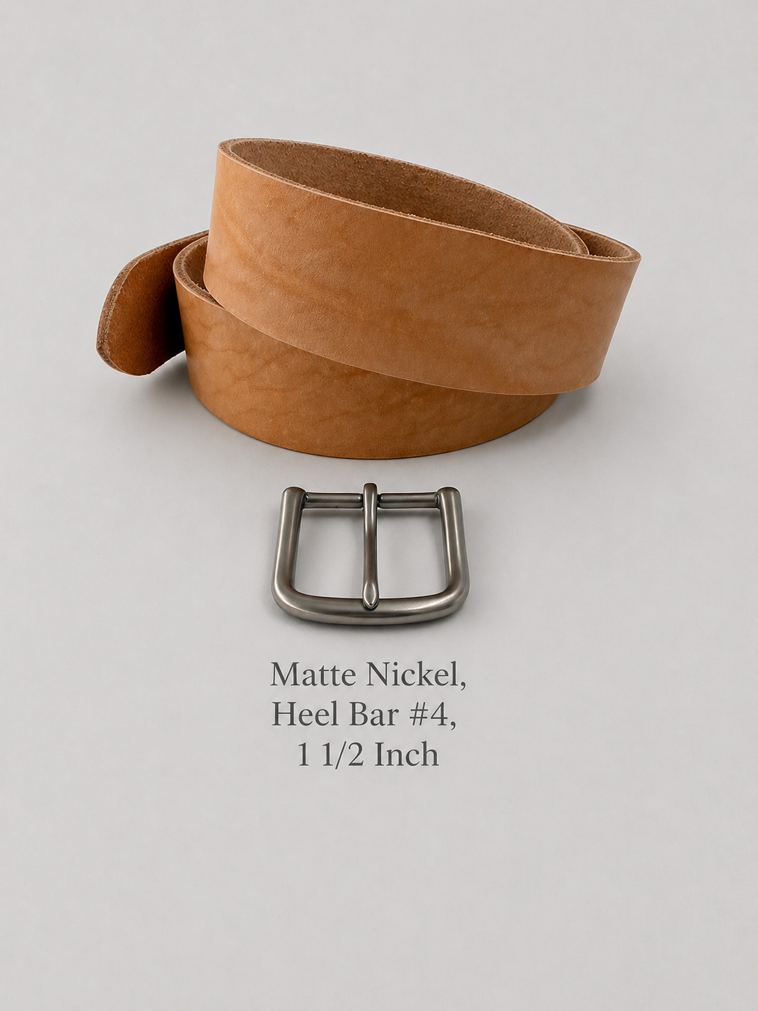 Vegetable Tanned Leather Belt