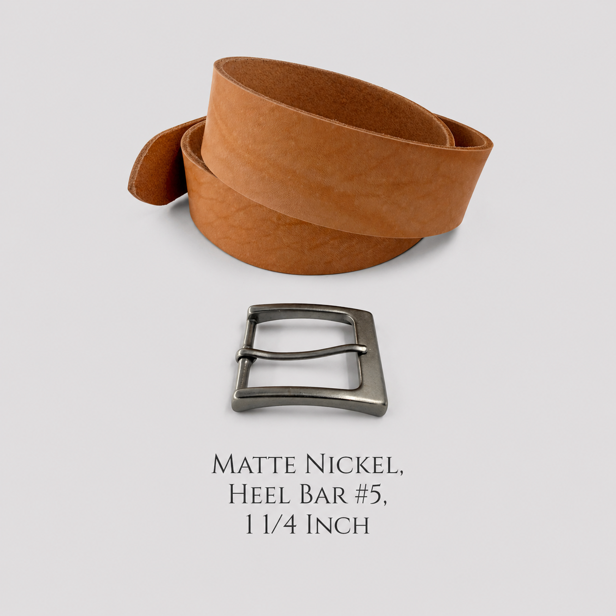 Vegetable Tanned Leather Belt