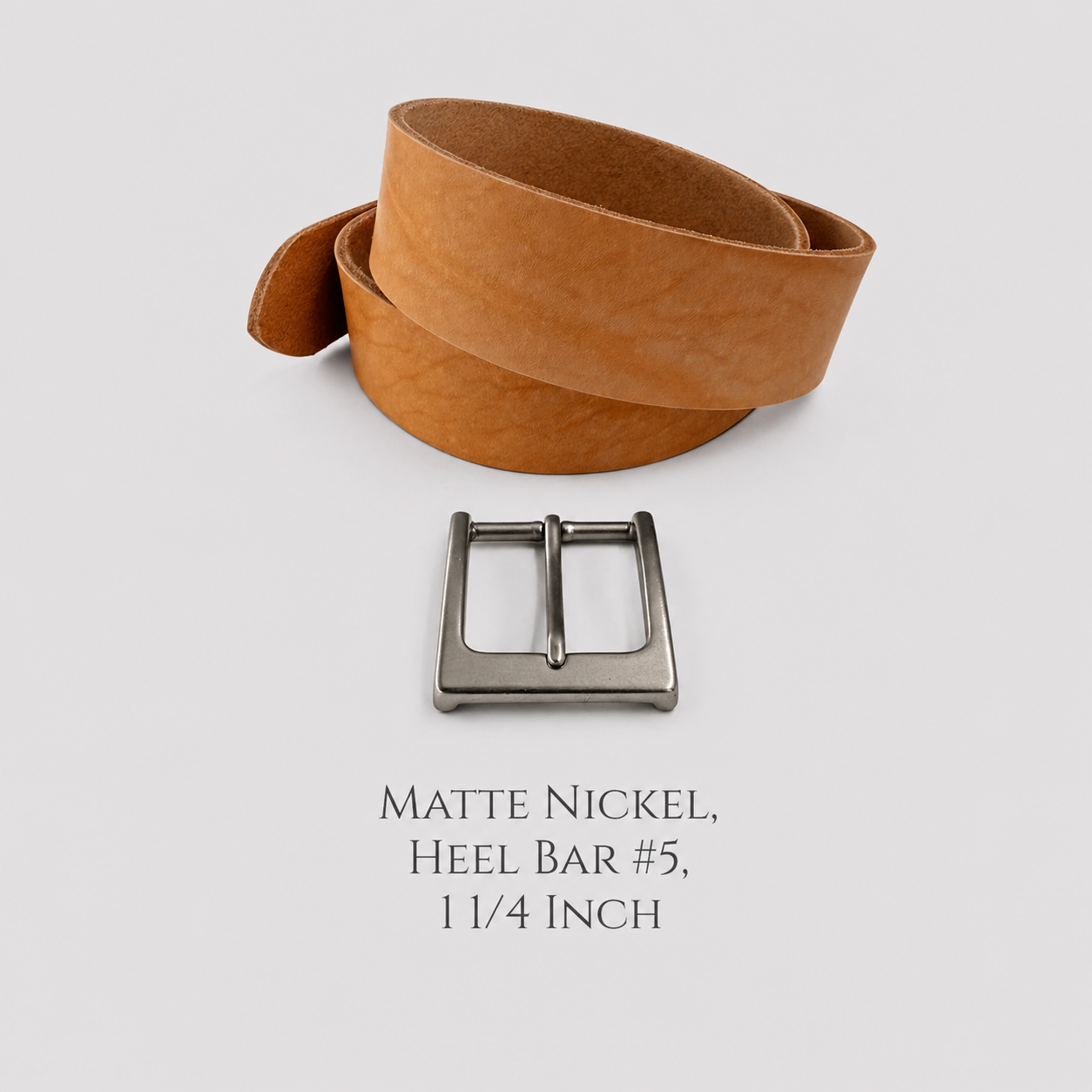 Vegetable Tanned Leather Belt