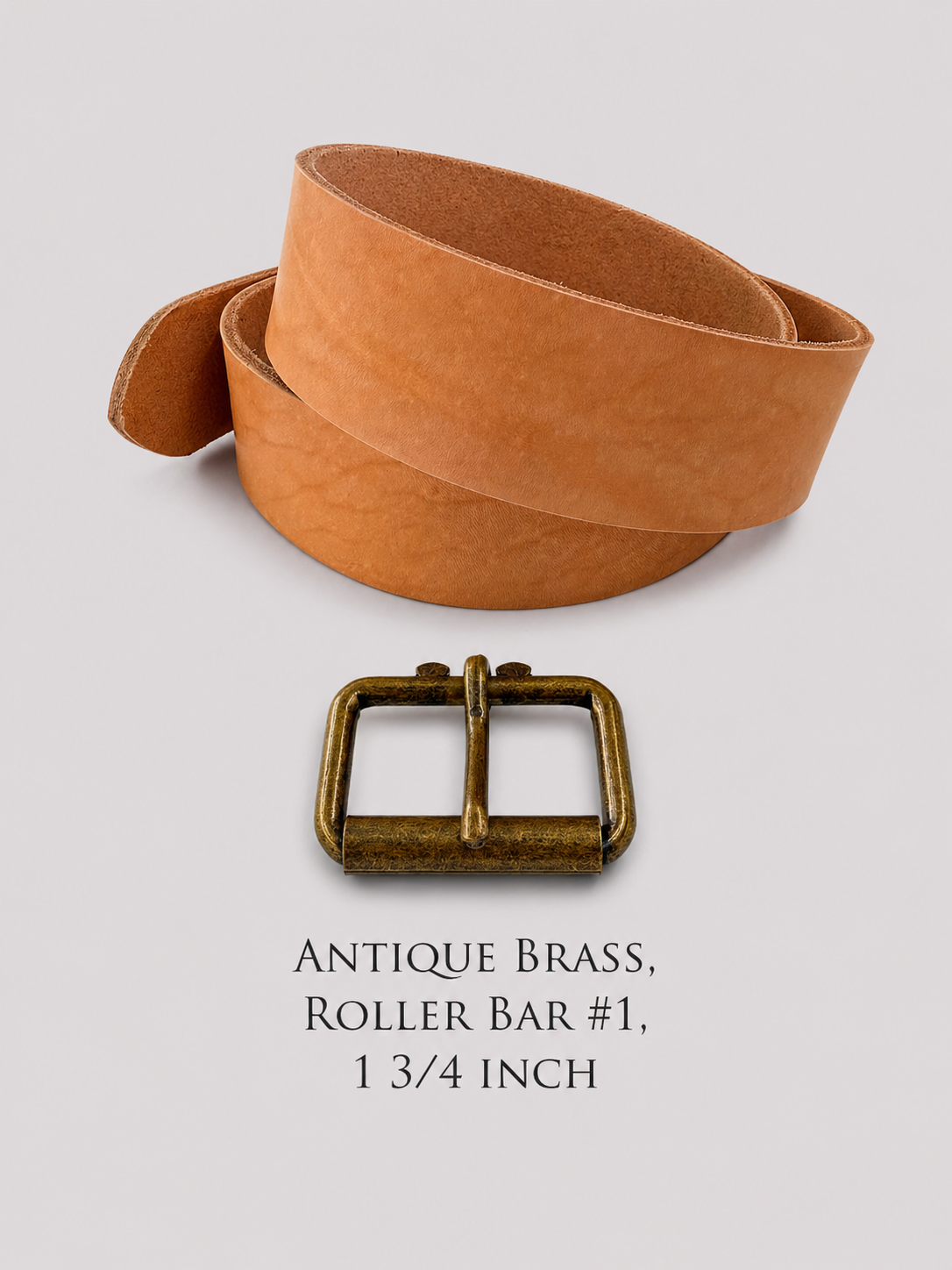 Vegetable Tanned Leather Belt