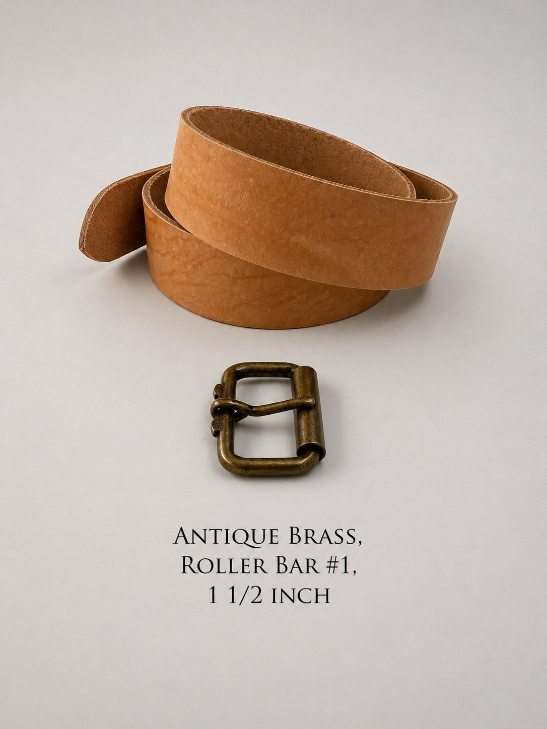Vegetable Tanned Leather Belt