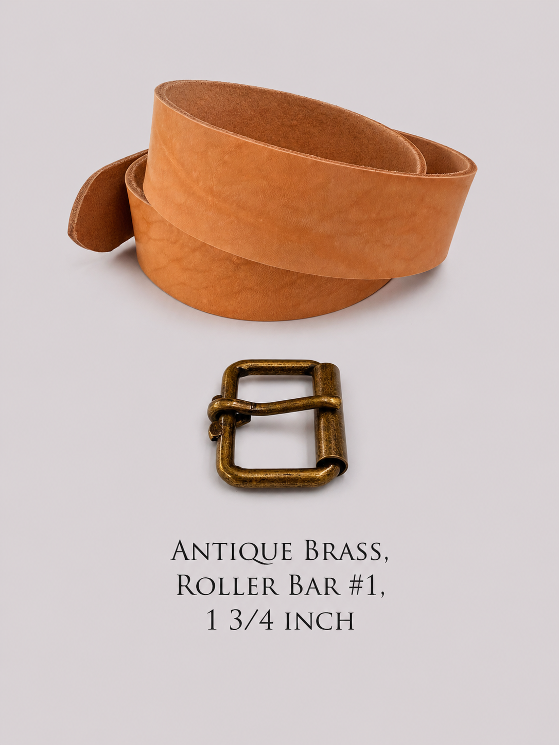 Vegetable Tanned Leather Belt