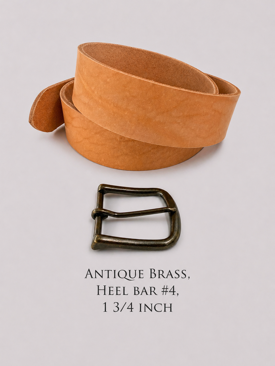 Vegetable Tanned Leather Belt
