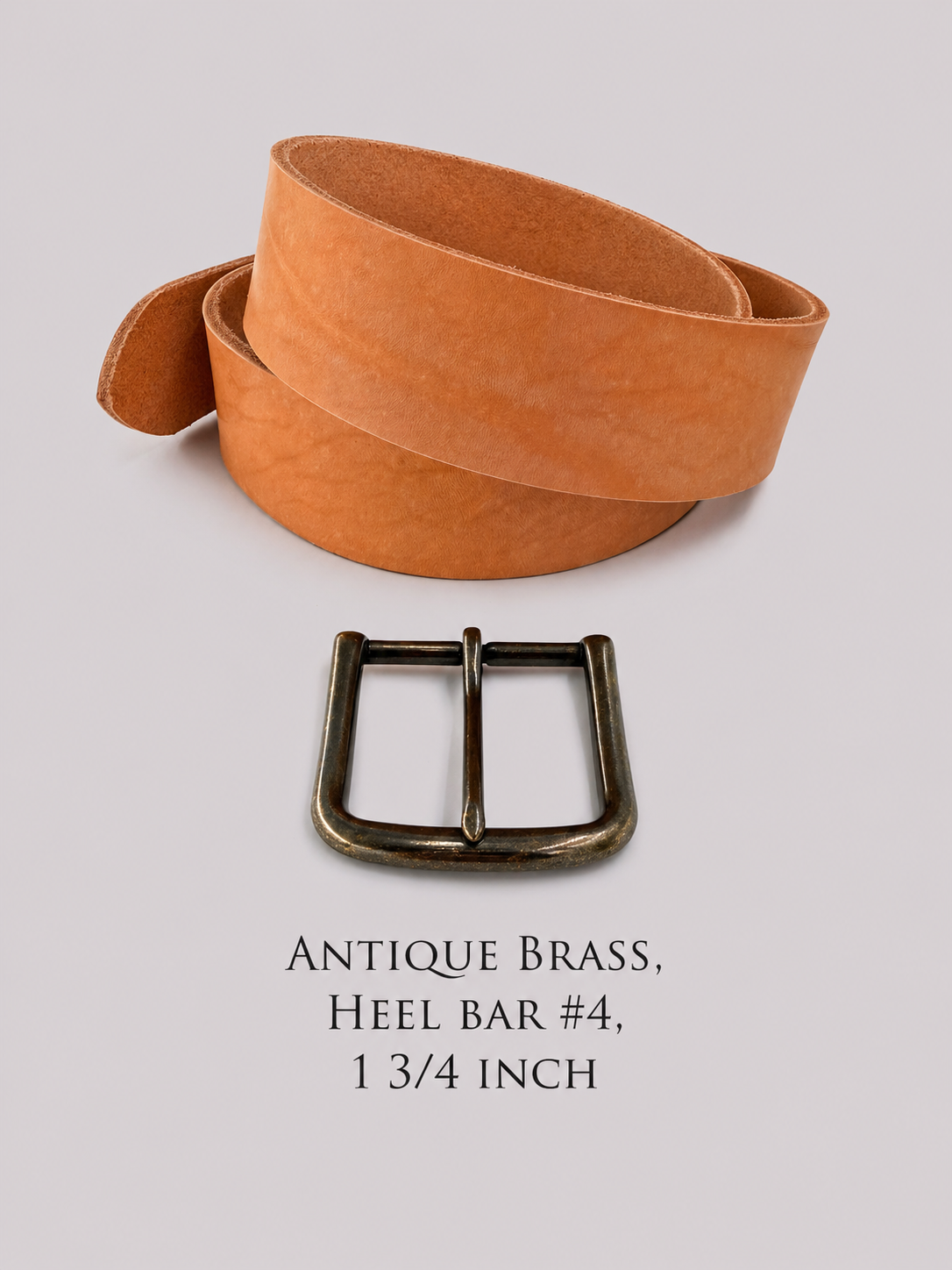 Vegetable Tanned Leather Belt