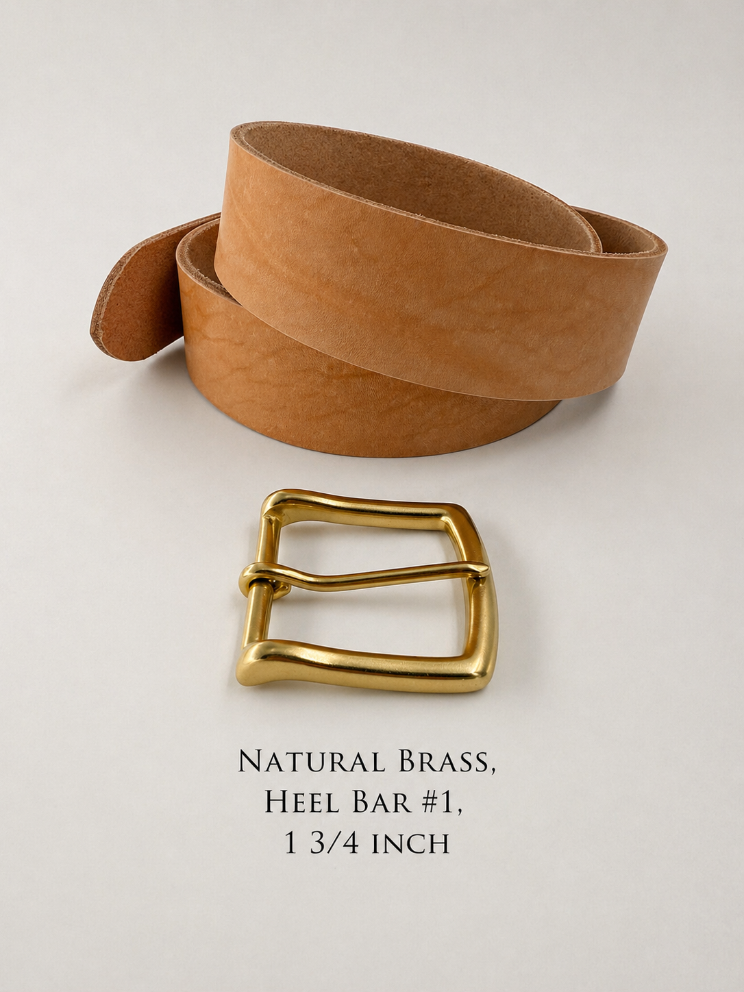 Vegetable Tanned Leather Belt