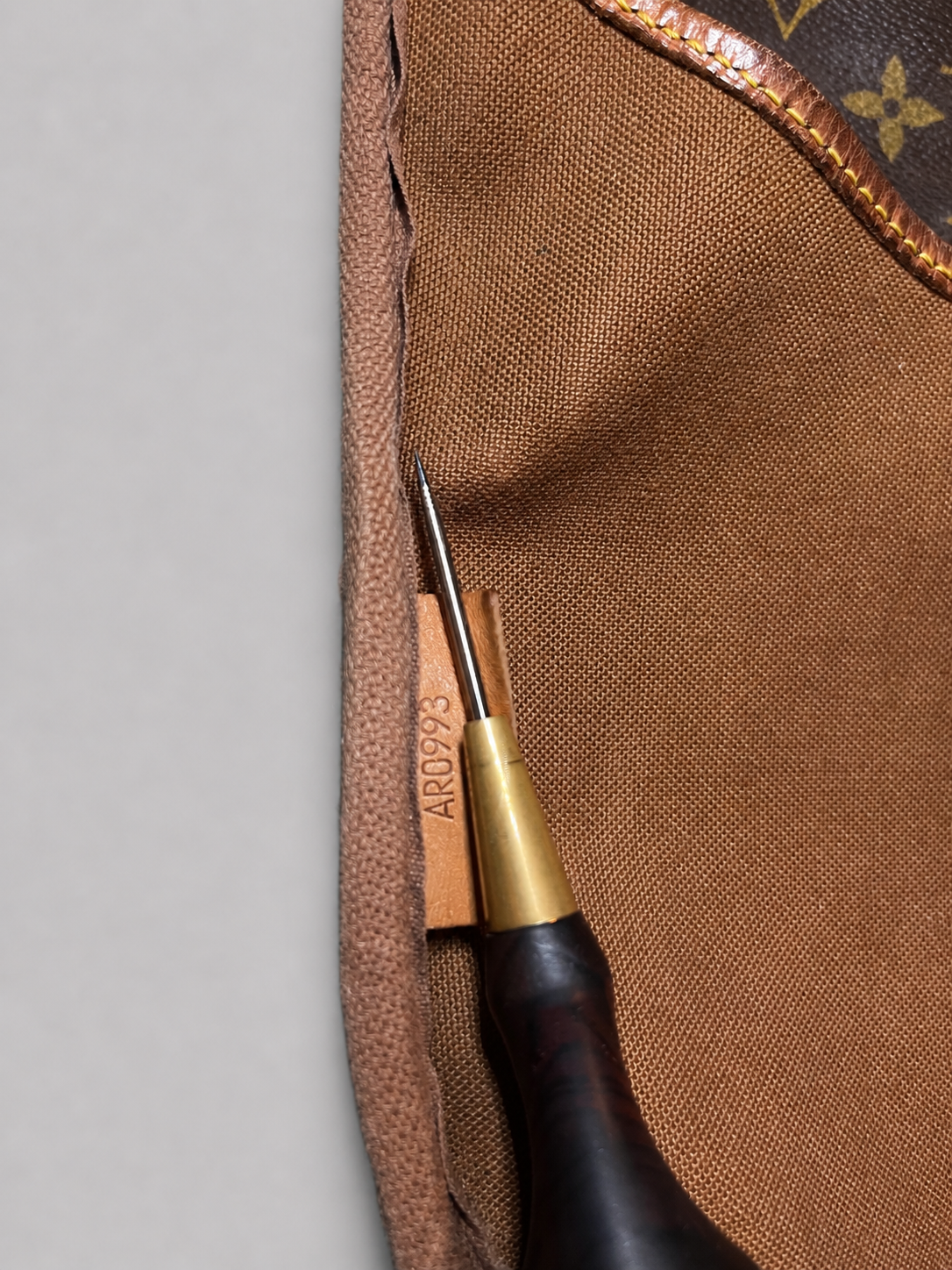 Restored Louis Vuitton Samur 30
