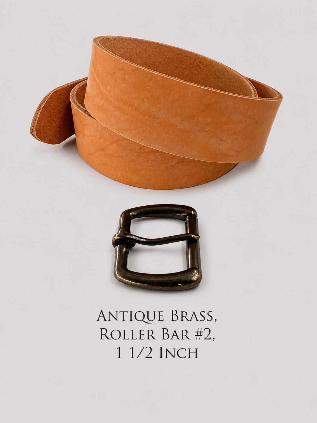 Vegetable Tanned Leather Belt