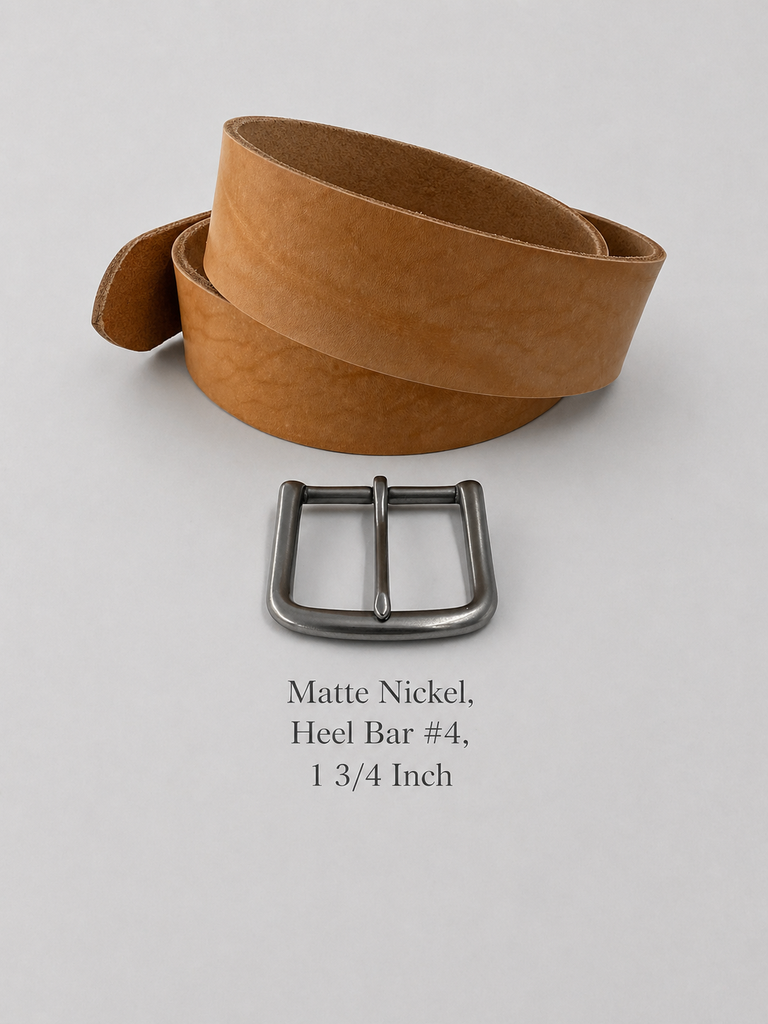Vegetable Tanned Leather Belt