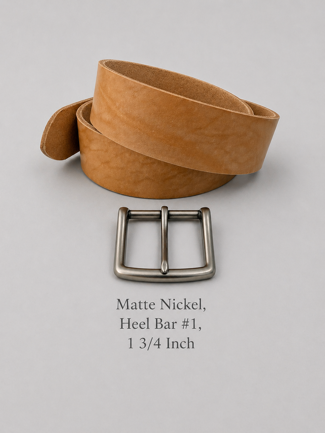Vegetable Tanned Leather Belt