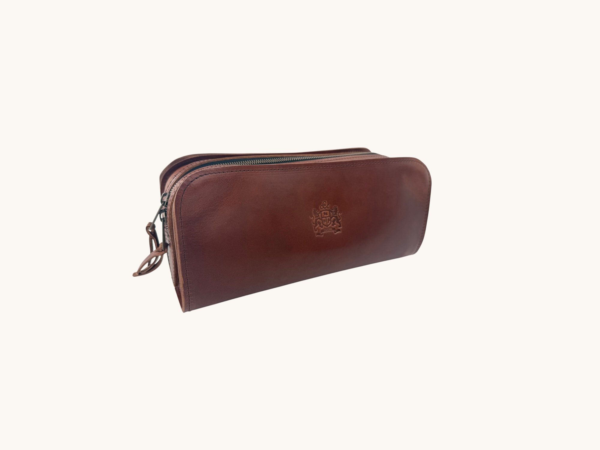 Full Grain Leather Dopp Kit
