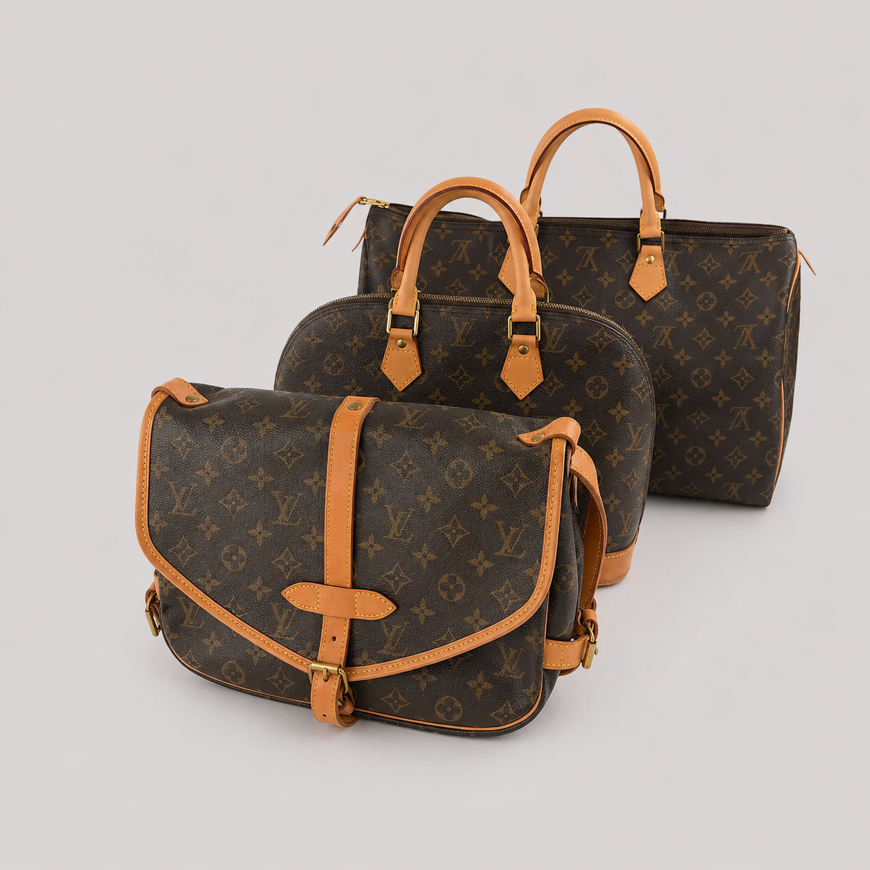 Restored Louis Vuitton Bags