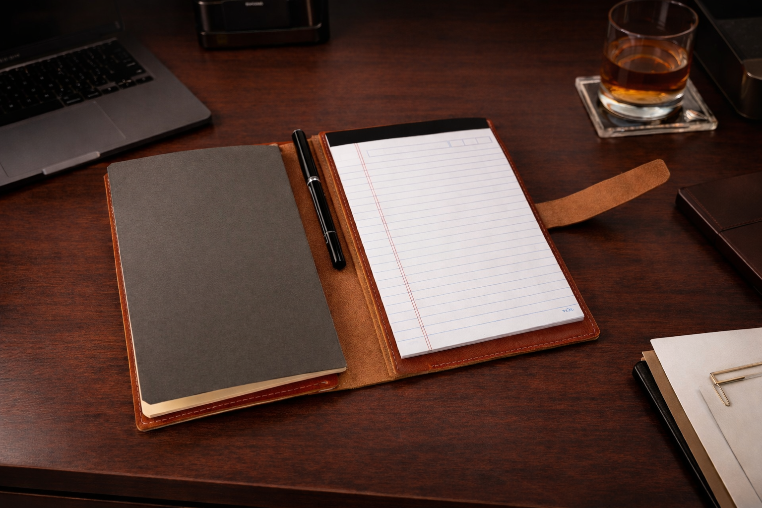 HC Notebook Brown Open Notepad and Notebook.png