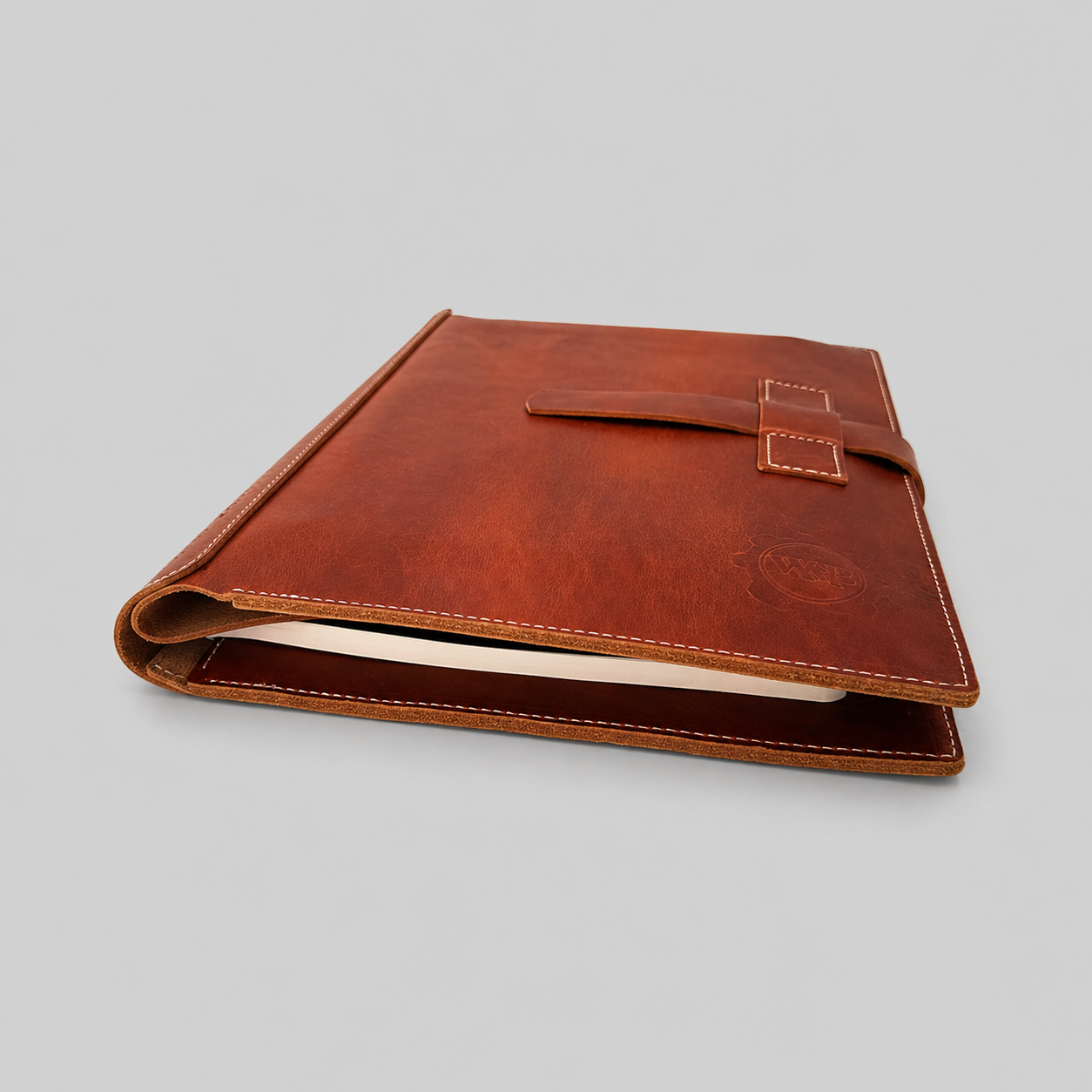 Vegetable Tanned Leather Folio