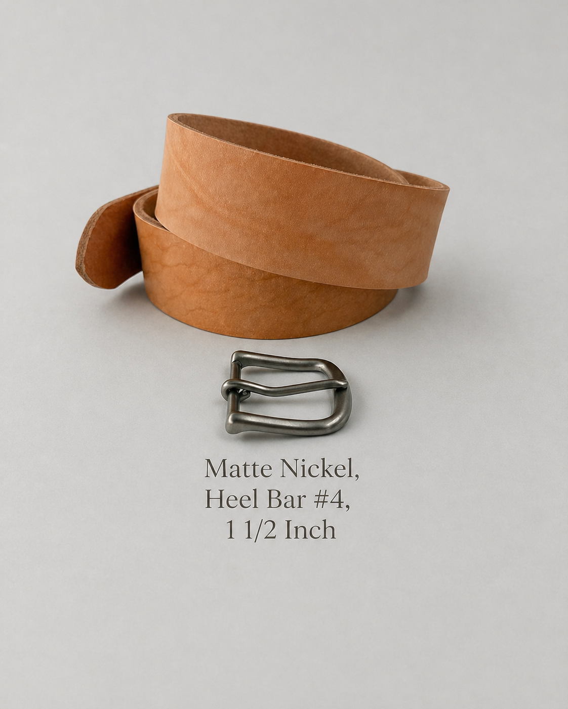 Vegetable Tanned Leather Belt