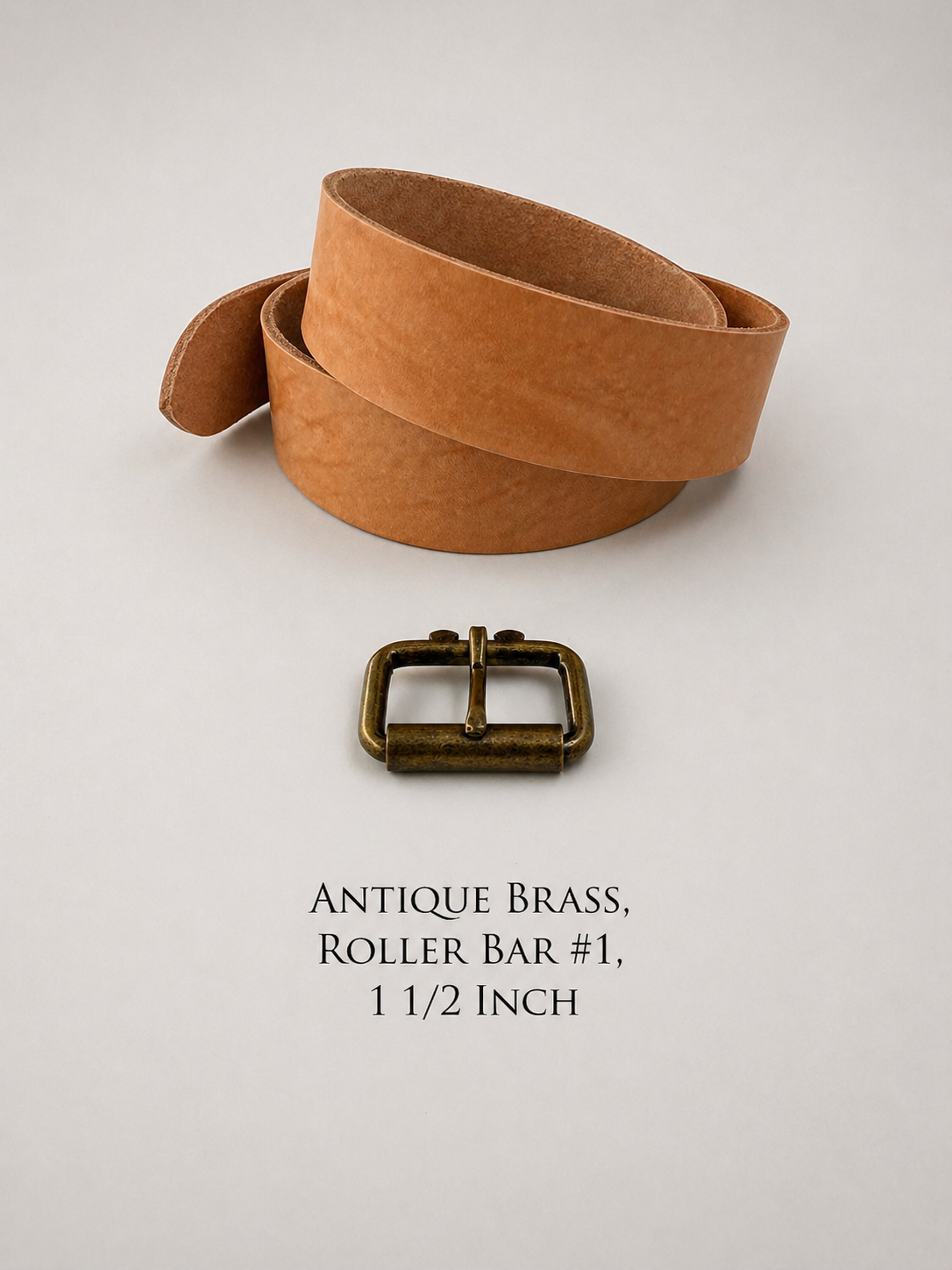 Vegetable Tanned Leather Belt