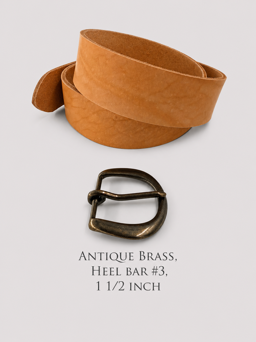 Vegetable Tanned Leather Belt