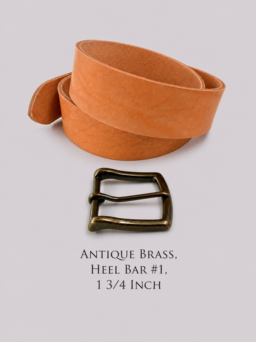 Vegetable Tanned Leather Belt