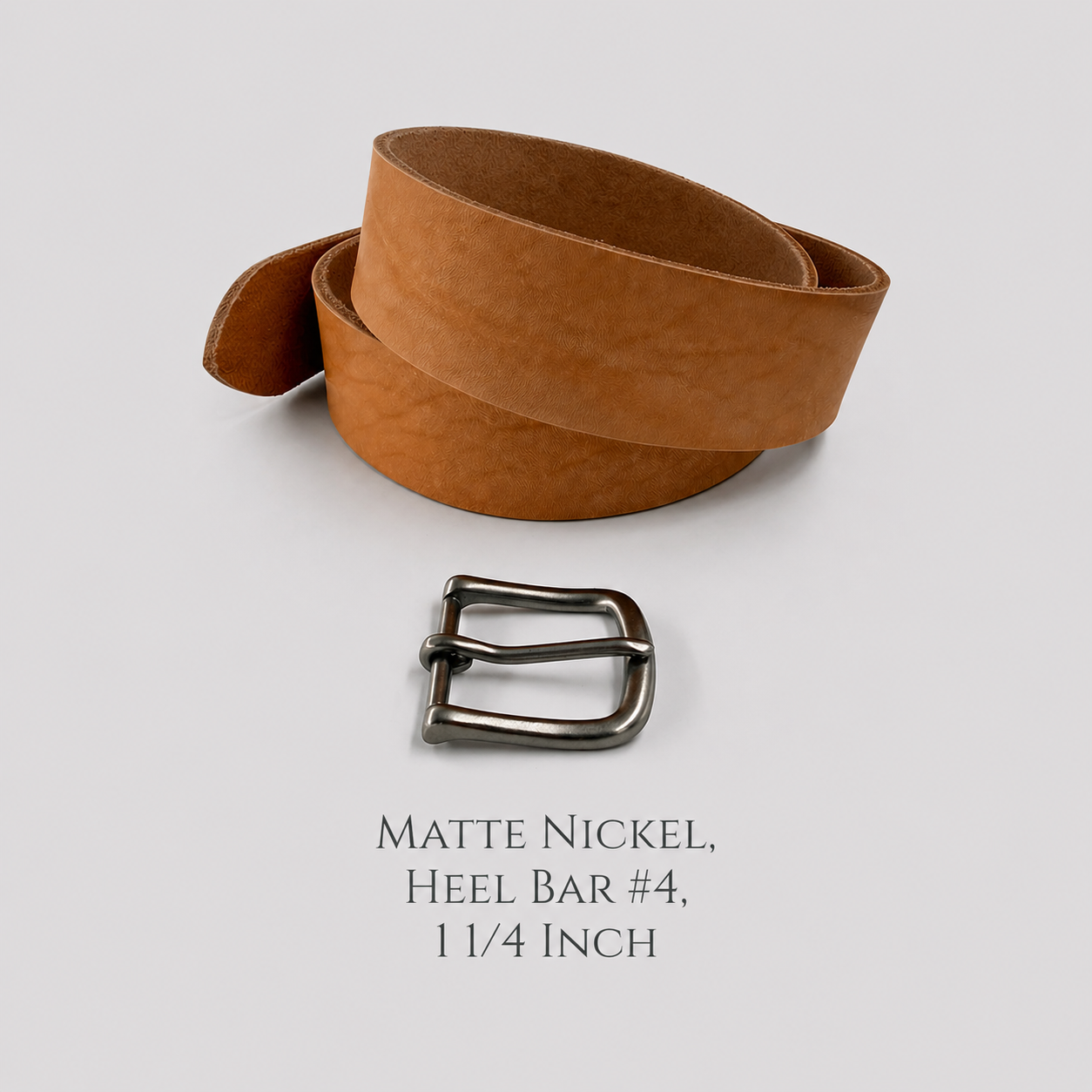 Vegetable Tanned Leather Belt