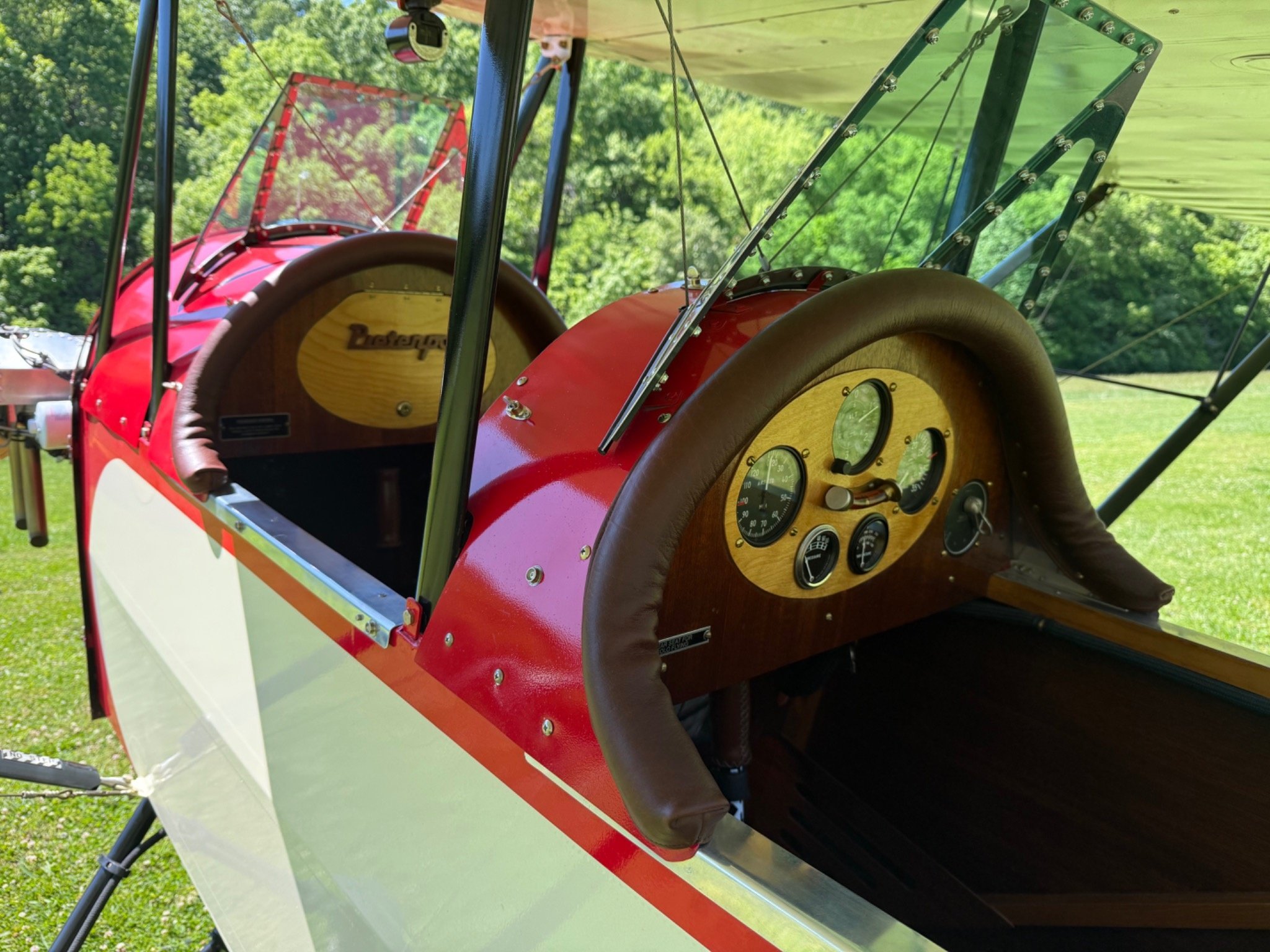 Pietenpol Air Camper Cock Pit Bison