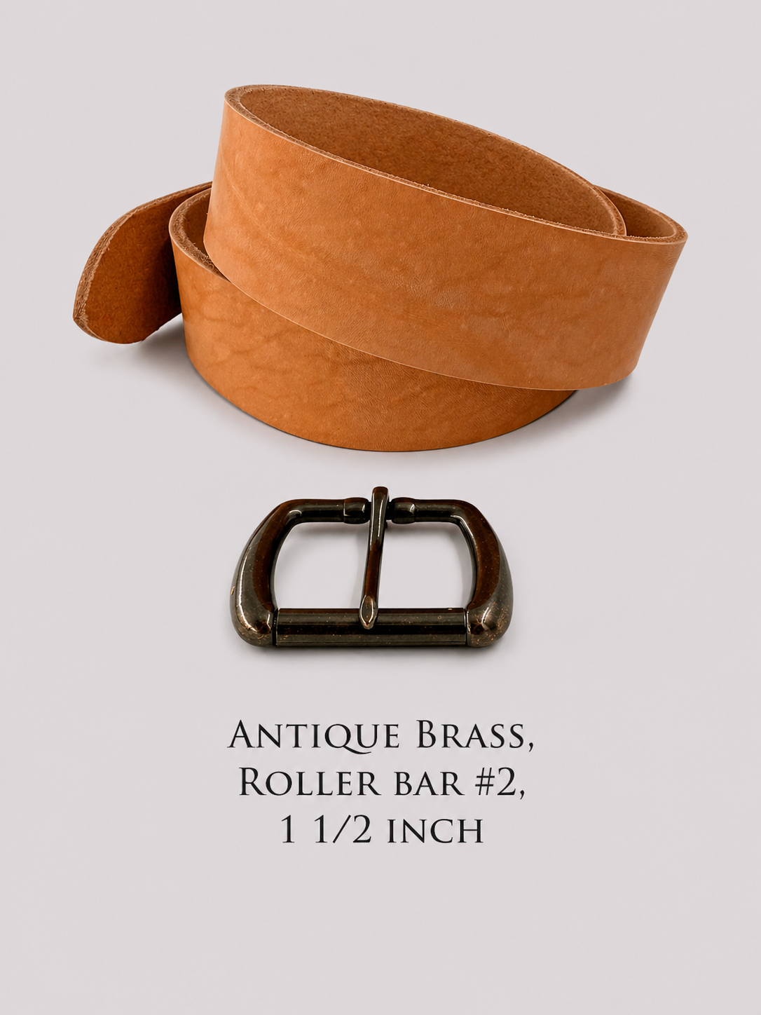Vegetable Tanned Leather Belt
