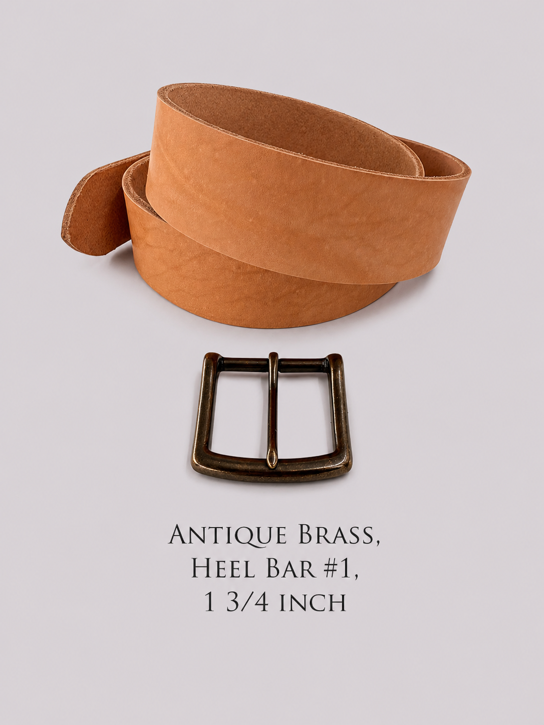 Vegetable Tanned Leather Belt