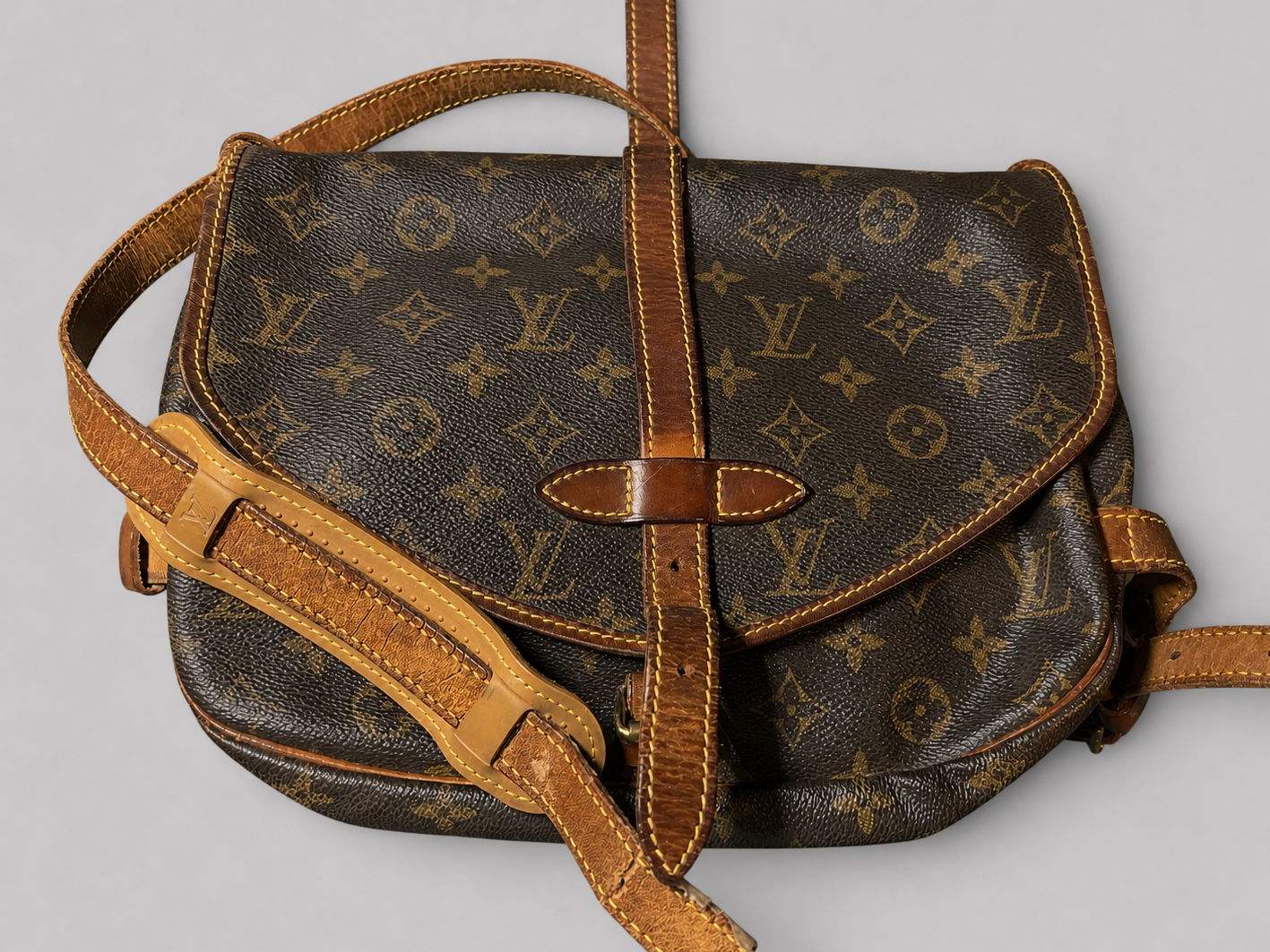 Restored Louis Vuitton Samur 30