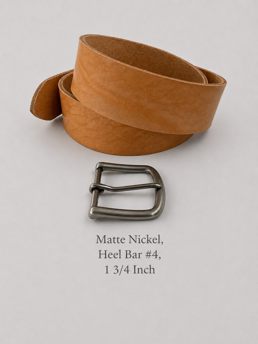 Vegetable Tanned Leather Belt