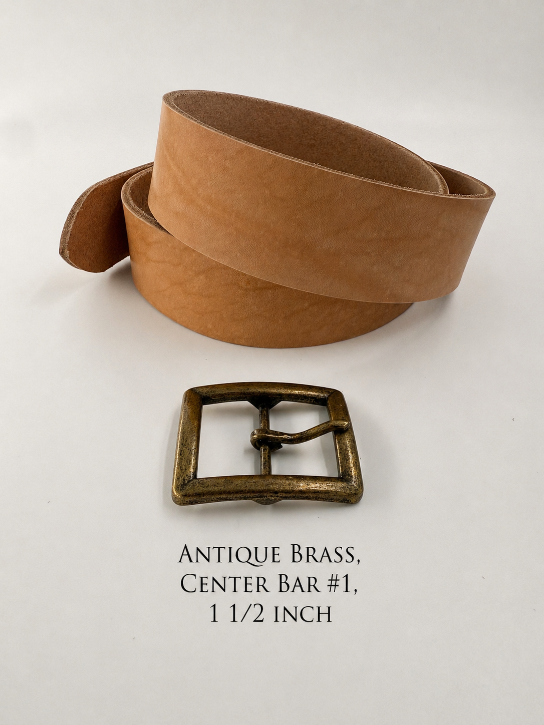 Vegetable Tanned Leather Belt