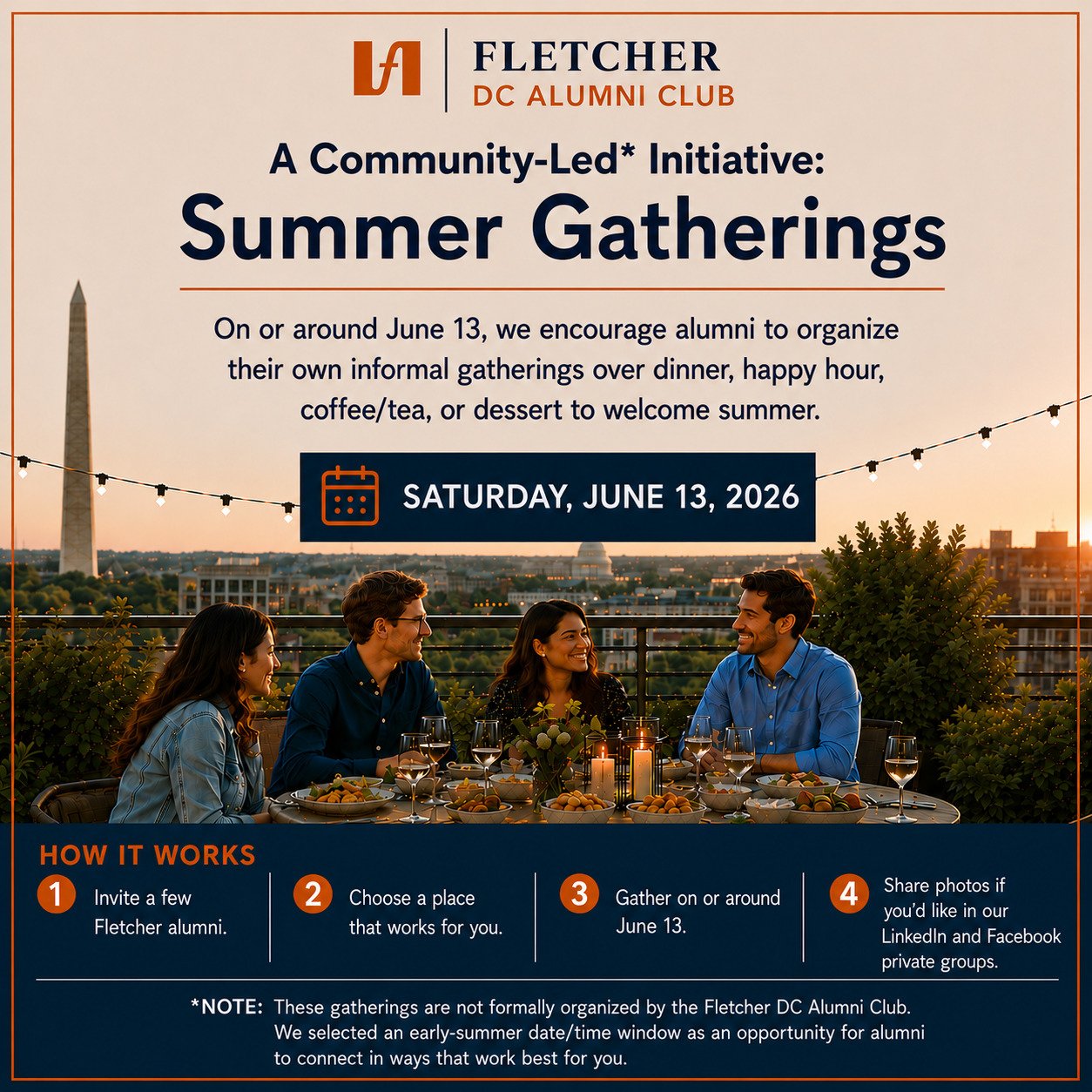 Self-Hosted Community Rooftop Dinners